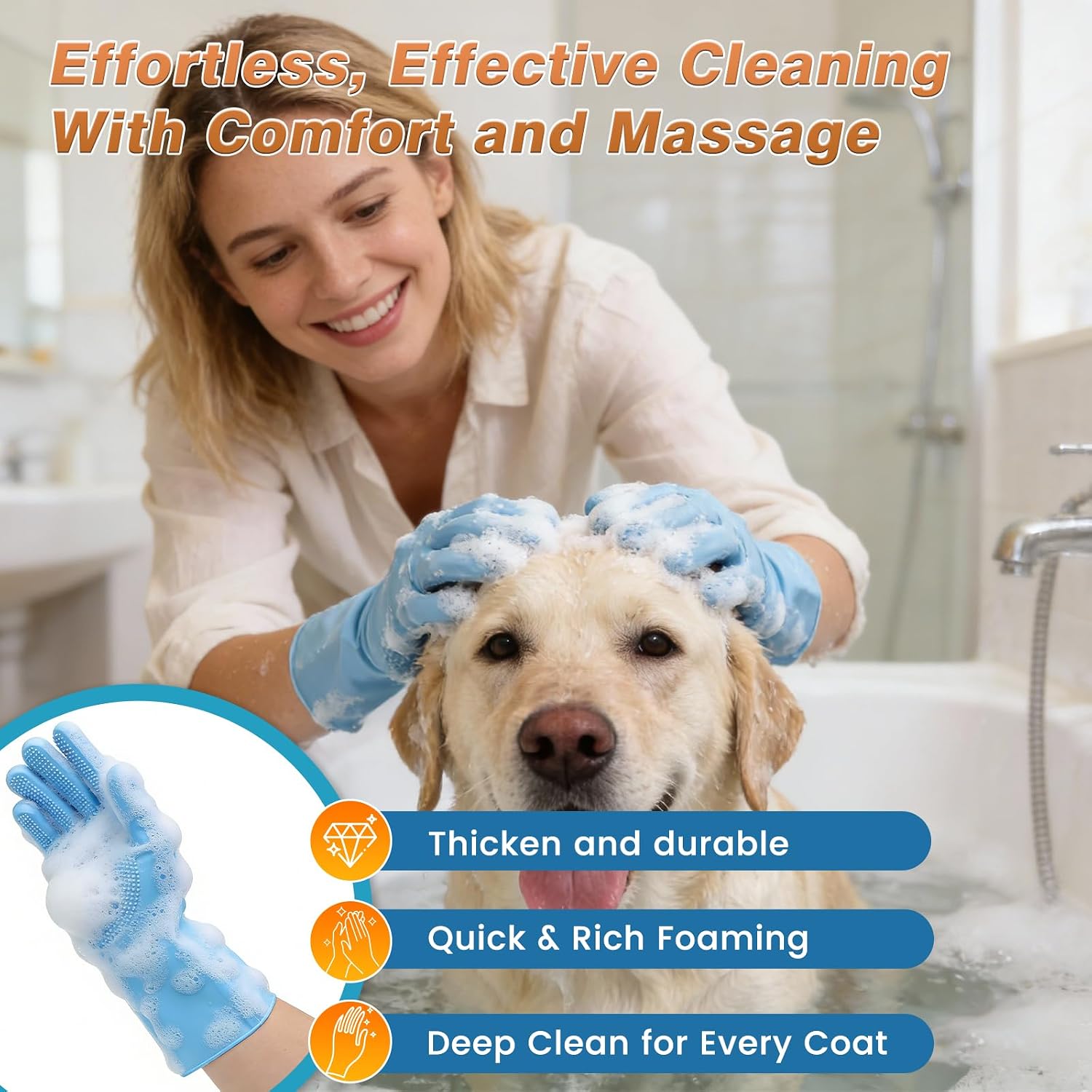 Detalle de MIYIJHY Pet Grooming Kit, 7-Piece