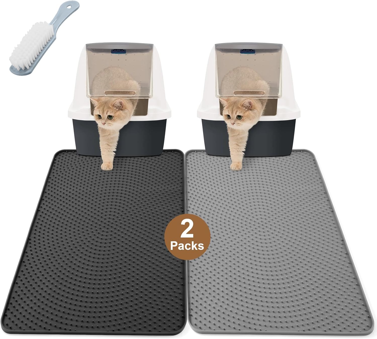 Odoland Cat Litter Mat 53x38cm