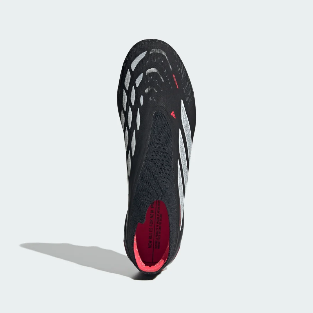 Detalle de Bota de fútbol sin cordones PREDATOR ELITE para césped natural seco de Adidas