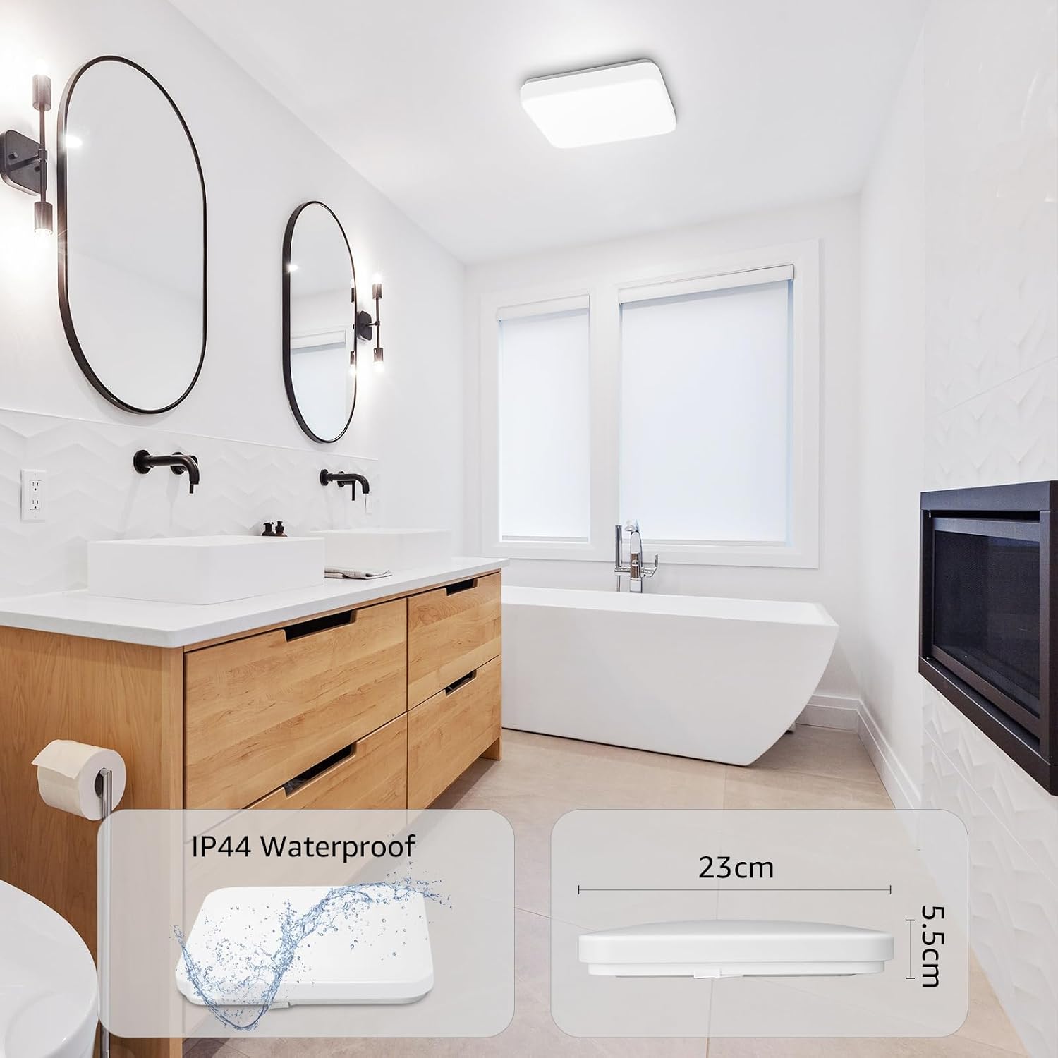 Thumbnail 4 de Lepro 24W 2400lm Square LED Ceiling Light