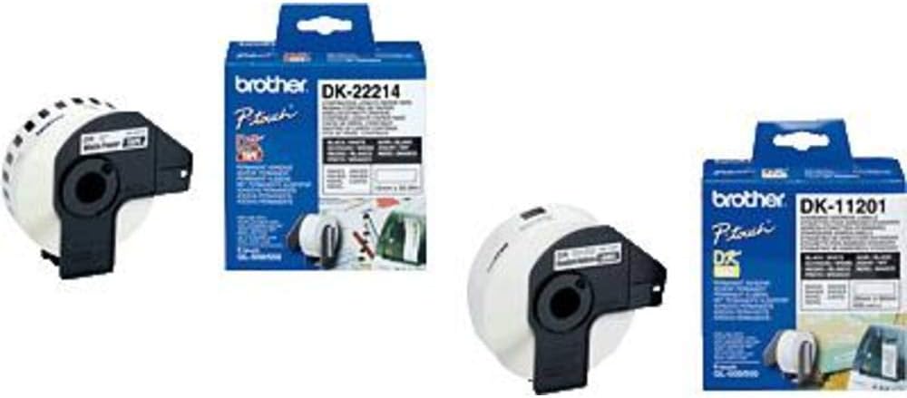 Thumbnail 2 de Brother Endlos-Etikettenpapier, weiß, 50 mm breit, 30,48 m lang – für passgenaue Etiketten