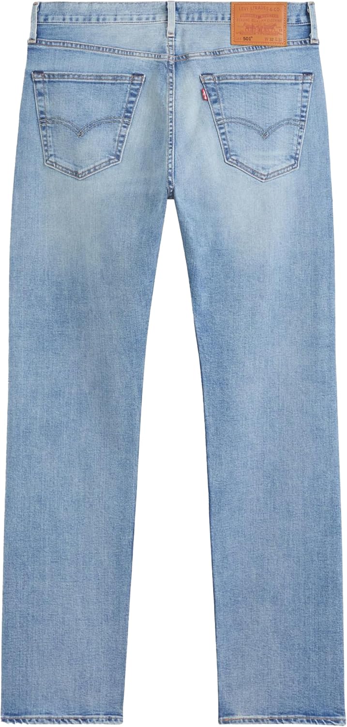 Detalle de Levi’s Hombre 501 Original Fit I Call You Name (40W / 32L): vaqueros clásicos con 5 bolsillos