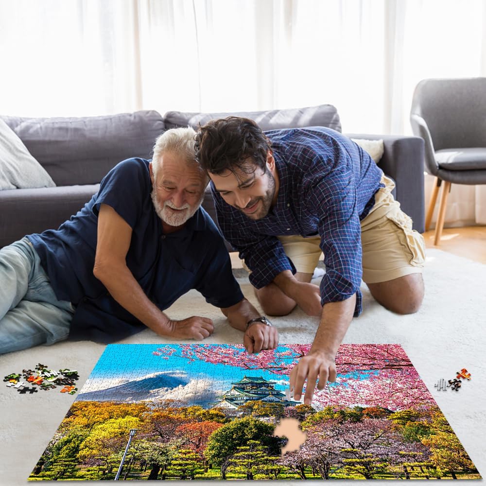 Detalle 1 de HUADADA 1,000-Piece Jigsaw Puzzle