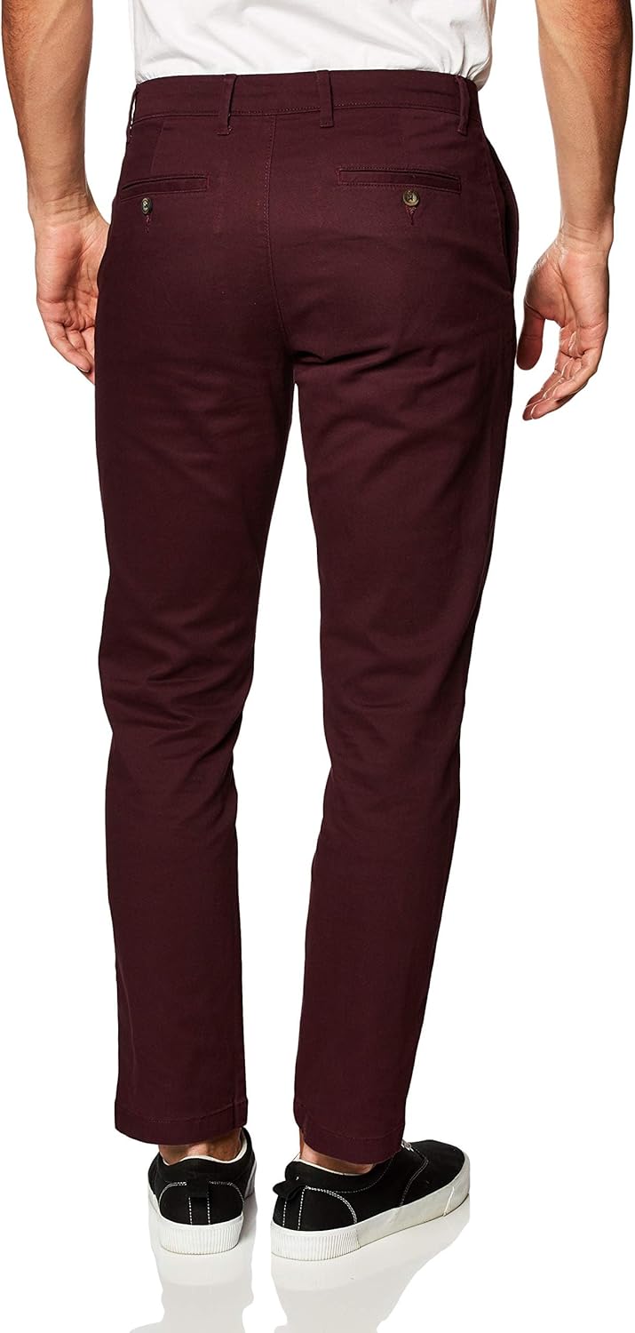 Thumbnail 2 de Amazon Essentials Herren Legere Stretch-Chinohose mit klassischer Passform (Khaki)