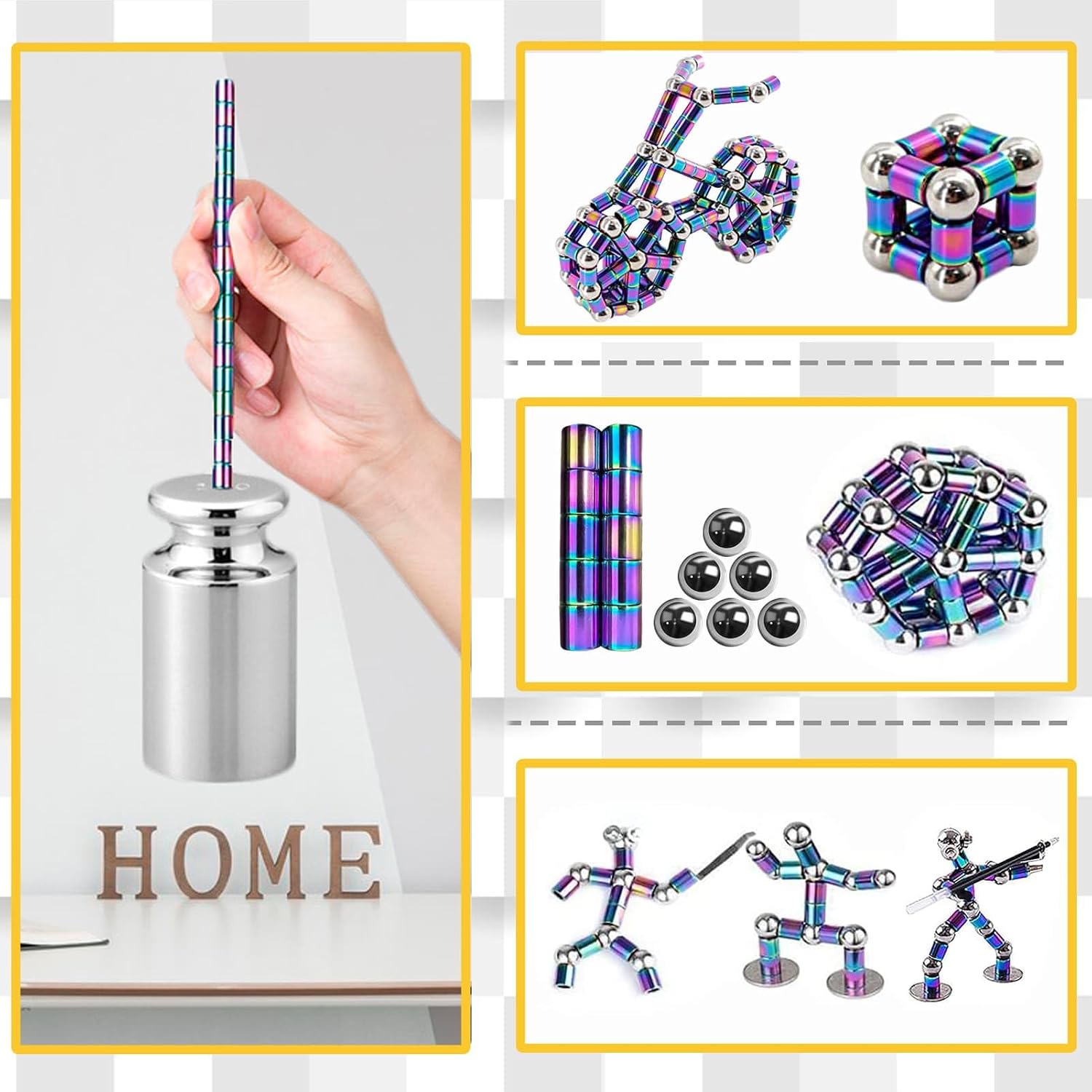 Thumbnail 3 de Fidget Pen Teen Girl Gifts Decompression Magnetic Fidget Toy Pen (Christmas Stocking Stuffers)