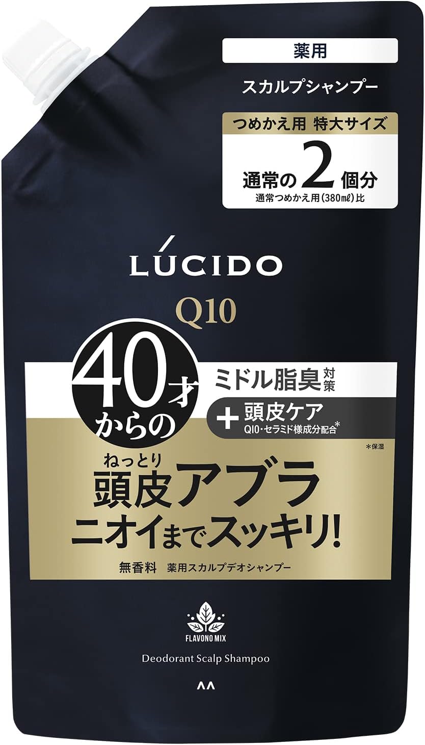 Detalle de LUCIDO(ルシード)薬用スカルプデオシャンプー 詰め替え 760ml|加齢臭対策のメンズ用