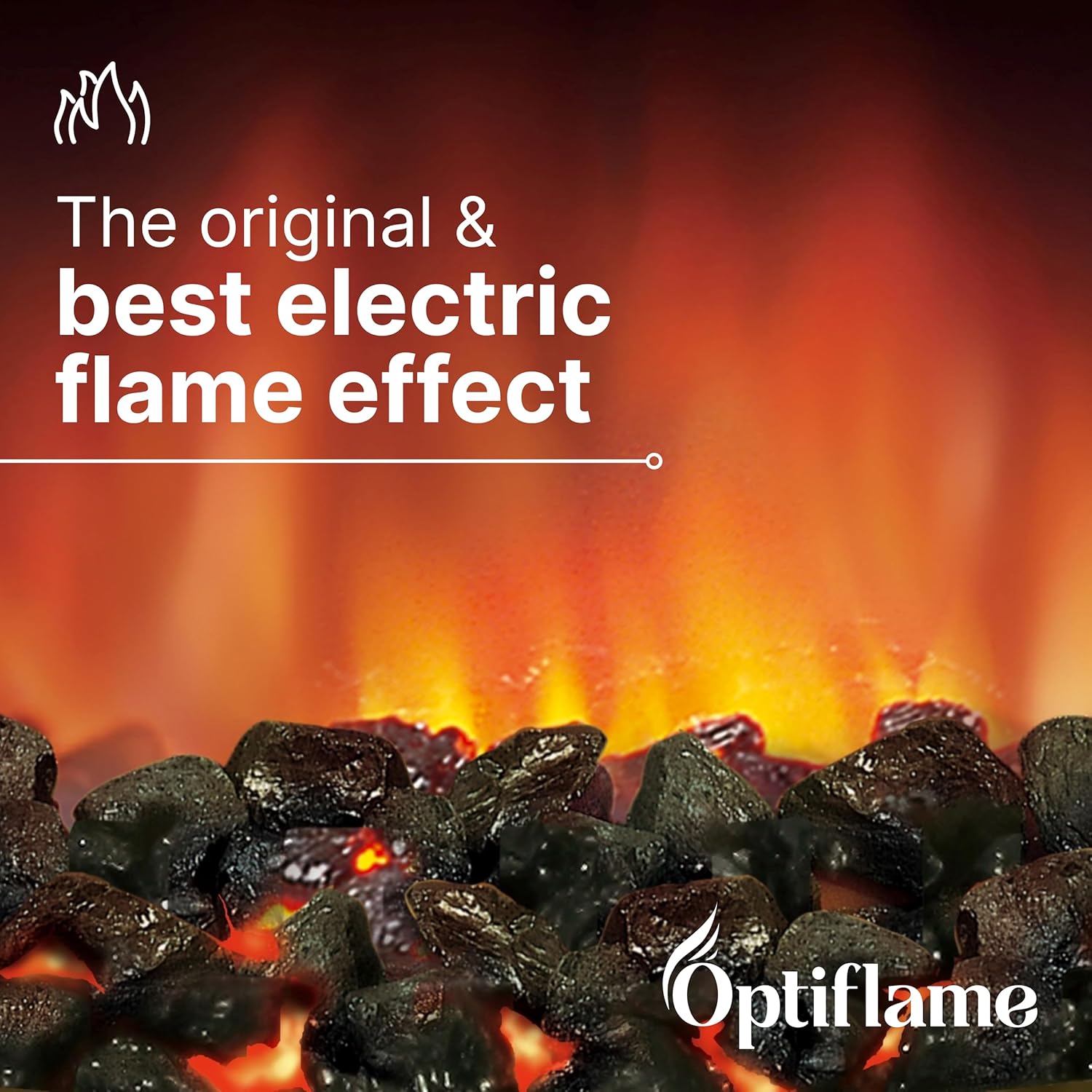 Detalle de Dimplex Tango Optiflame 2kW electric stove