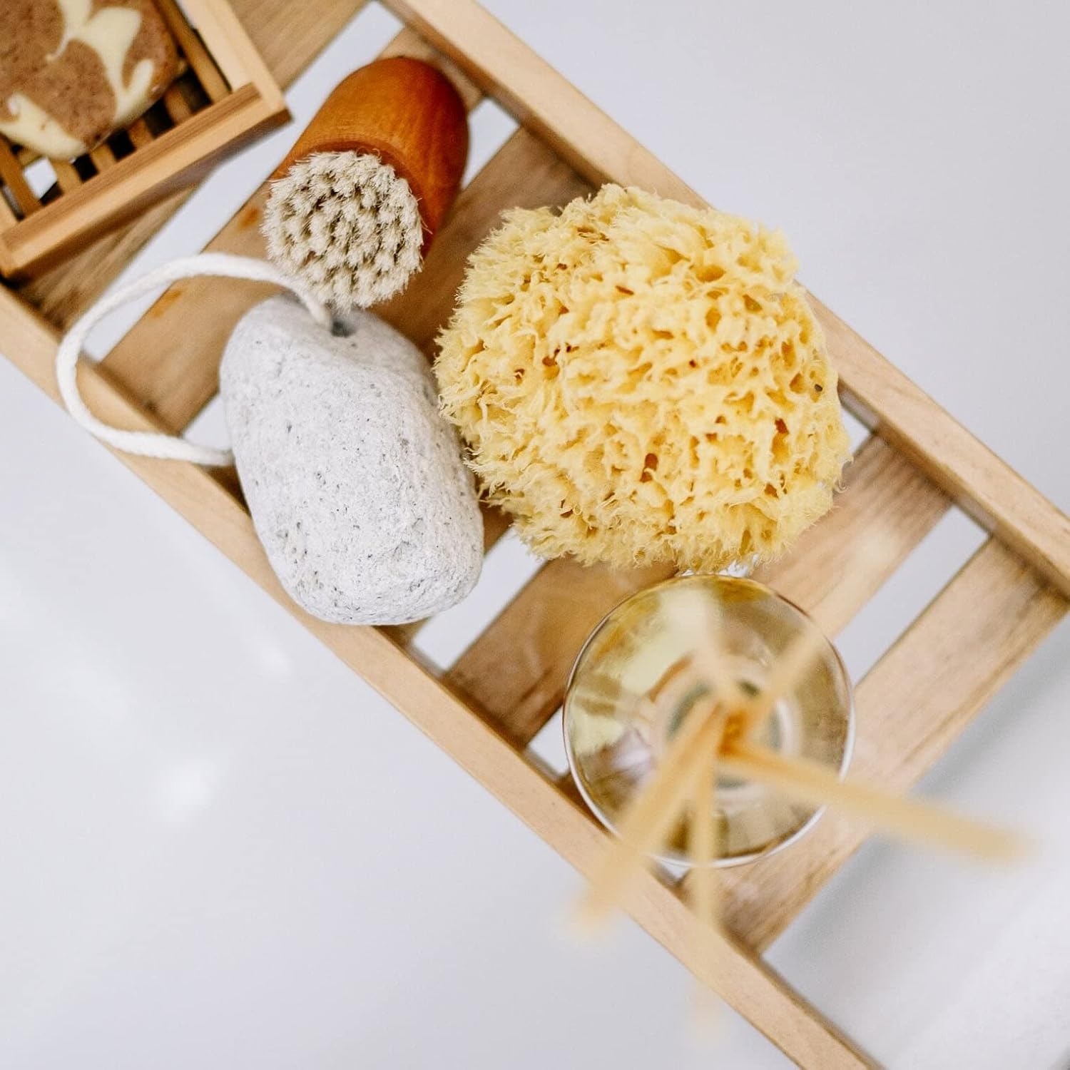 Detalle 2 de Croll & Denecke Naturschwamm P130 Premium – naturalna gąbka do kąpieli