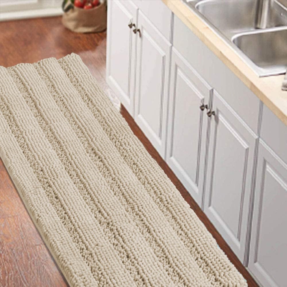 Thumbnail 6 de Turquoize Sage Green Bathroom Rug Runner