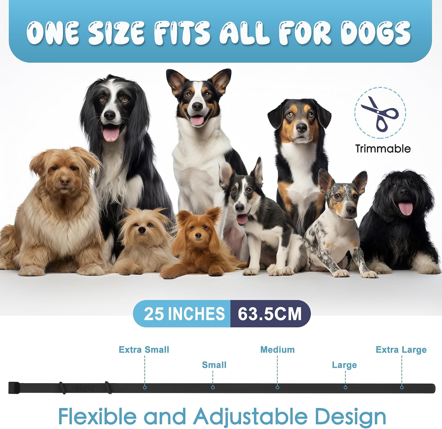 Thumbnail 6 de Pernimon Calming Collar for Dogs with Natural Pheromones – 8 Pack (25")