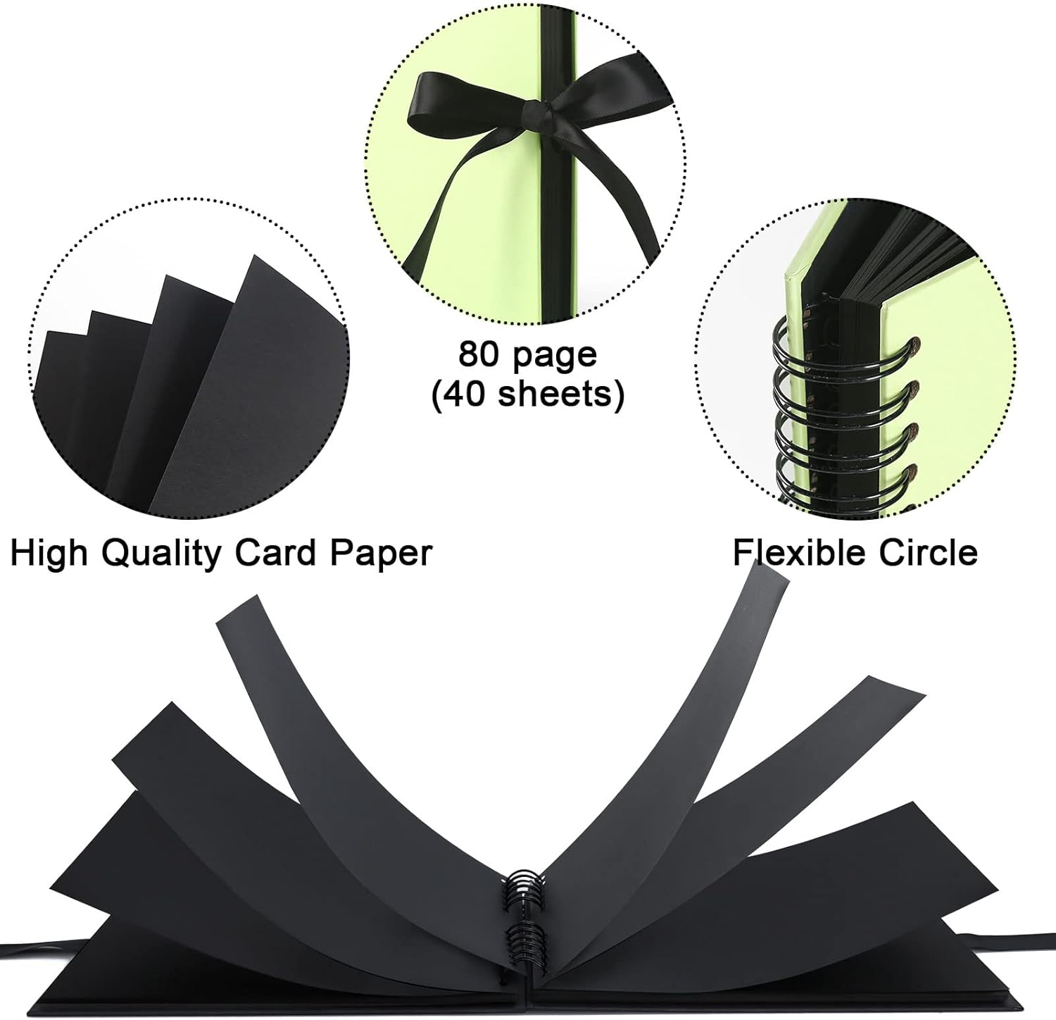 Thumbnail 2 de Vienrose Álbum Scrapbook 10x15cm con 80 Páginas Regalos Especiales 📸