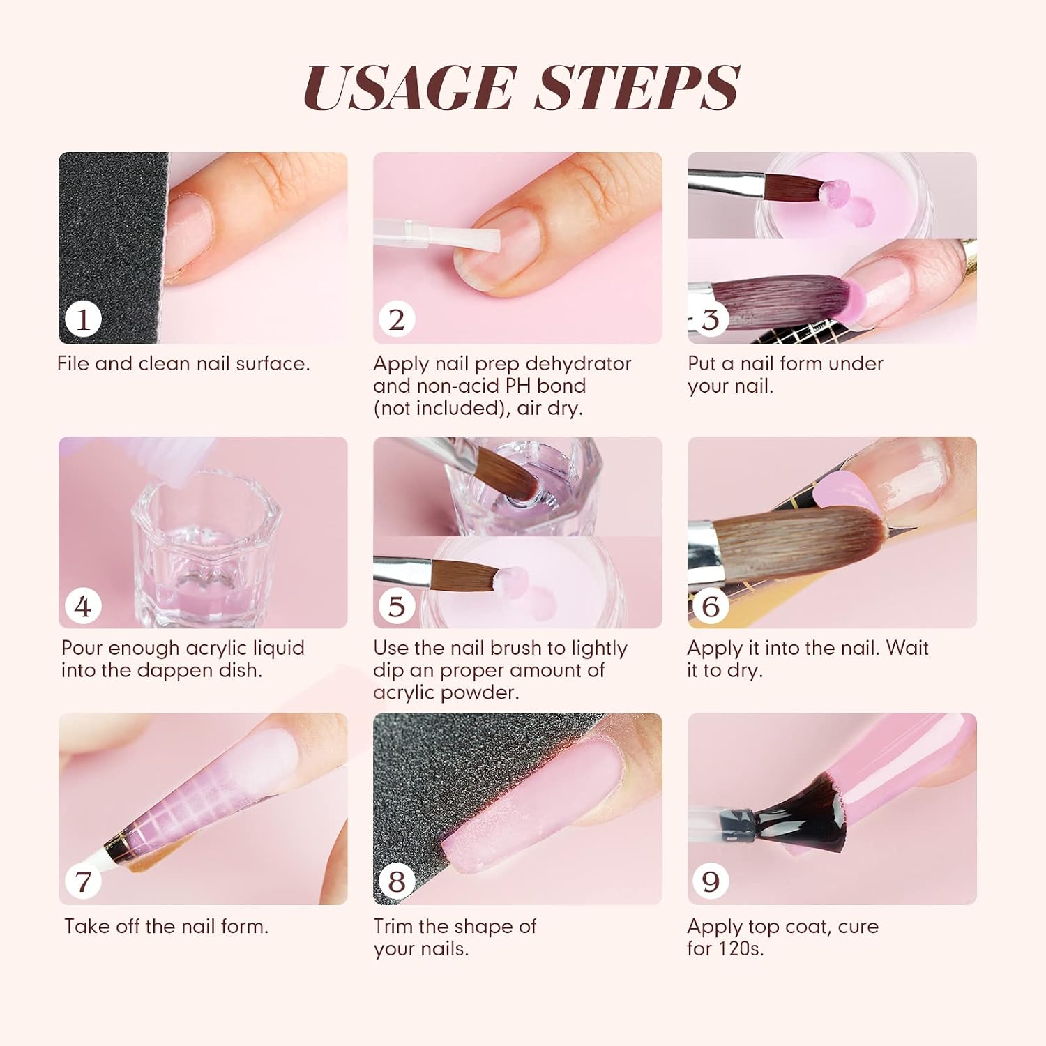 Thumbnail 6 de Saviland Acrylic Nail Starter Kit 30 ML 💅