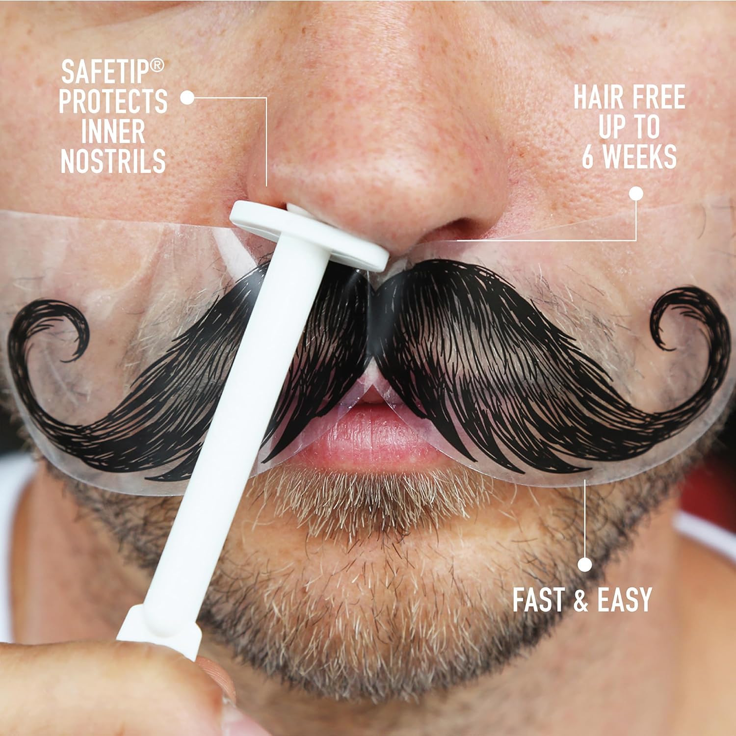 Detalle de Nad’s For Men Nose Waxing Kit for Nose Hair Removal