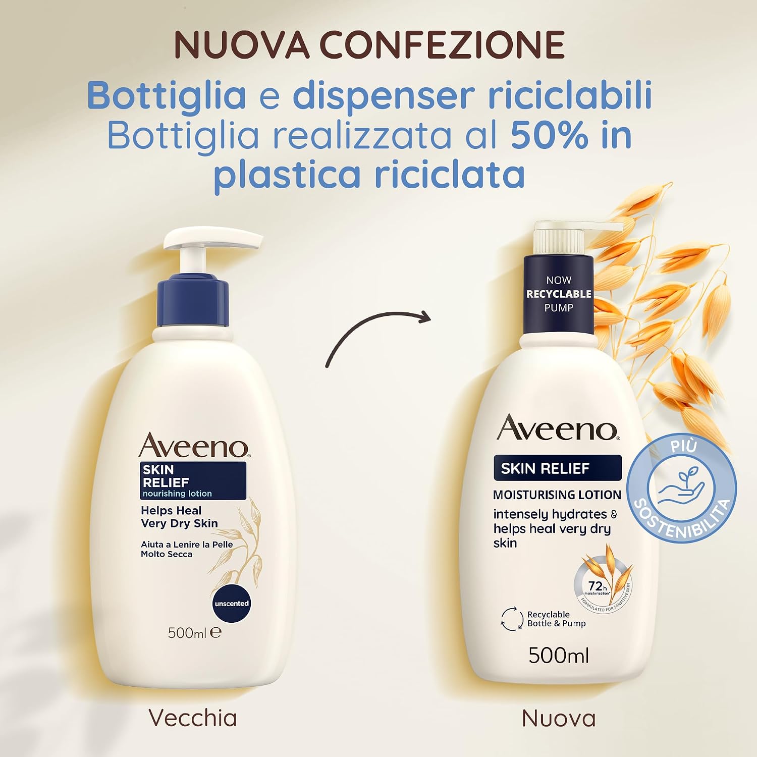 Thumbnail 5 de Aveeno Skin Relief Crema Nutriente 500 ml