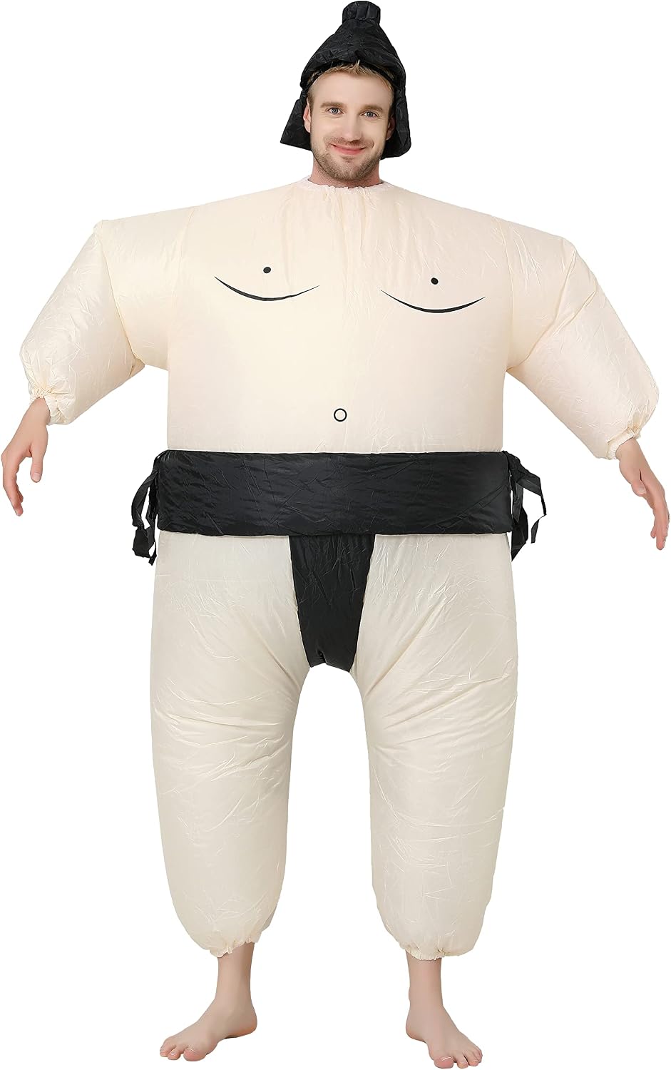 Detalle de FXICH Sumo Wrestler Costume Inflatable Adults – Aufblasbares Kostüm für Halloween und Karneval