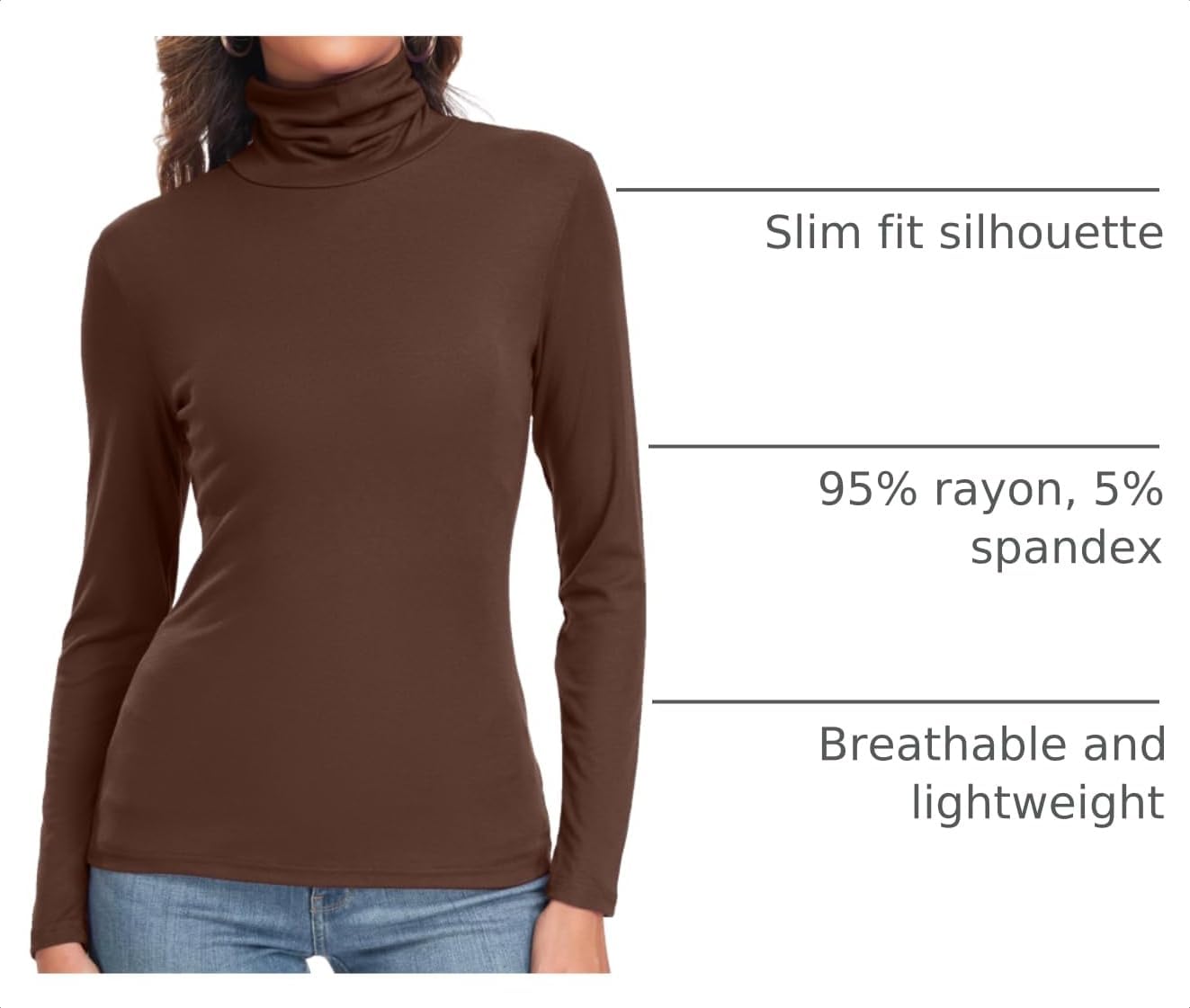 Detalle 2 de Women's Turtleneck Top