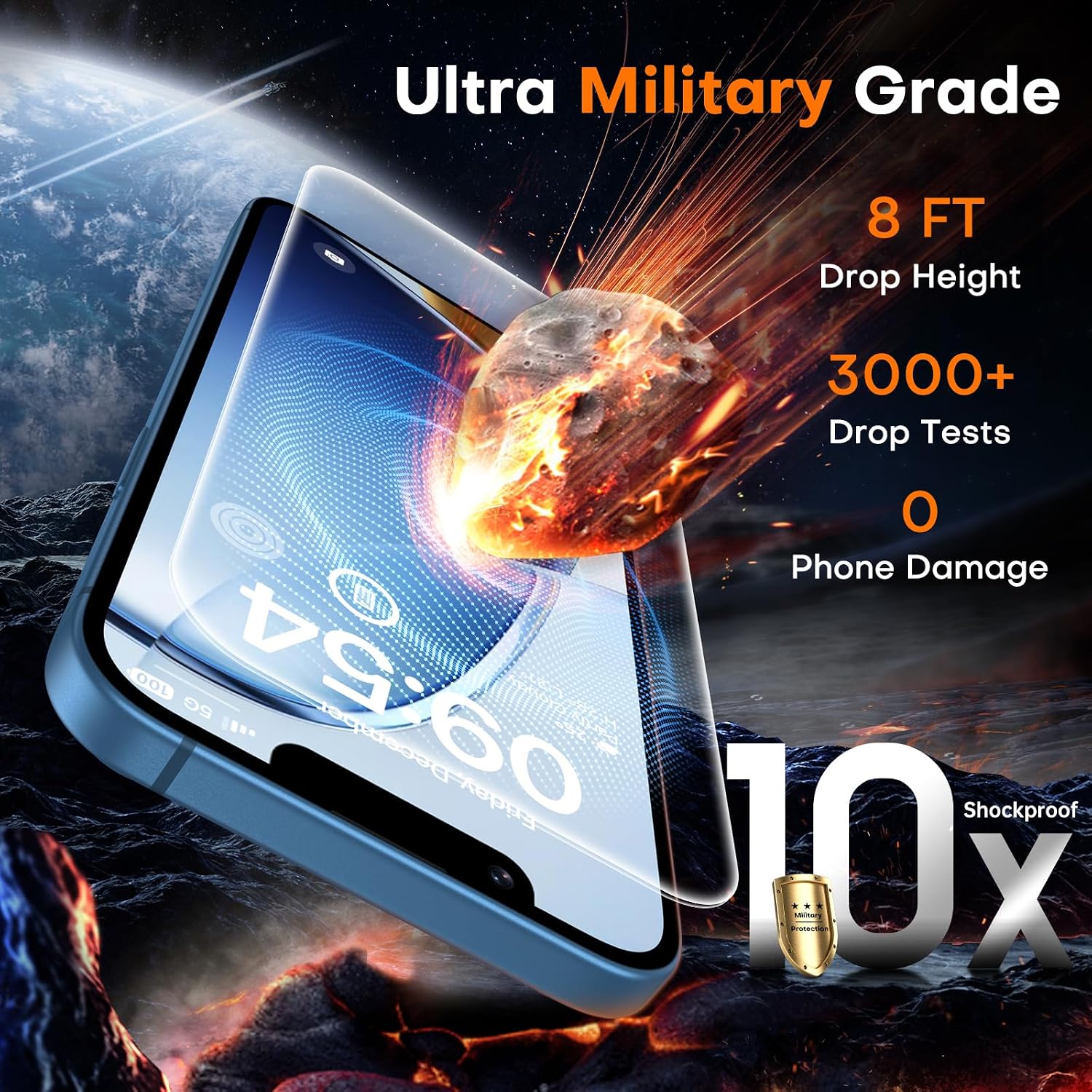 Detalle 2 de TOCOL iPhone 13 mini 2-Pack Screen Protector