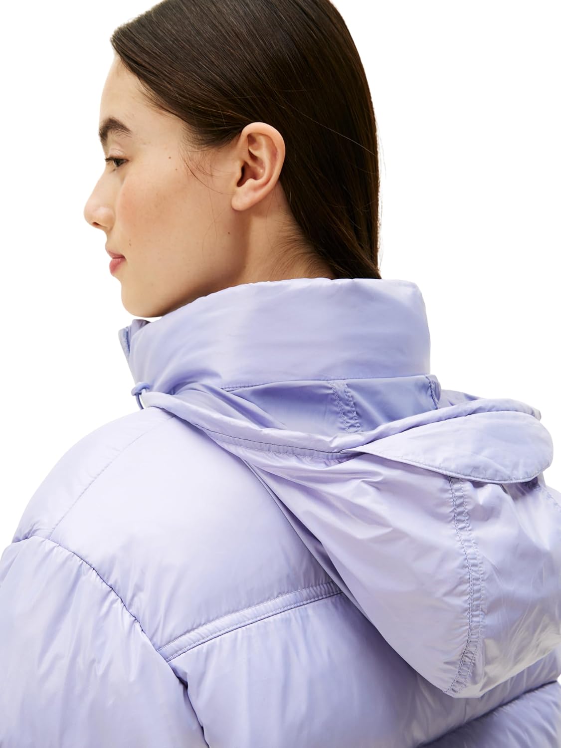 Thumbnail 2 de Tommy Jeans Piumino Donna: giacca imbottita in nylon lucido per l'inverno urbano