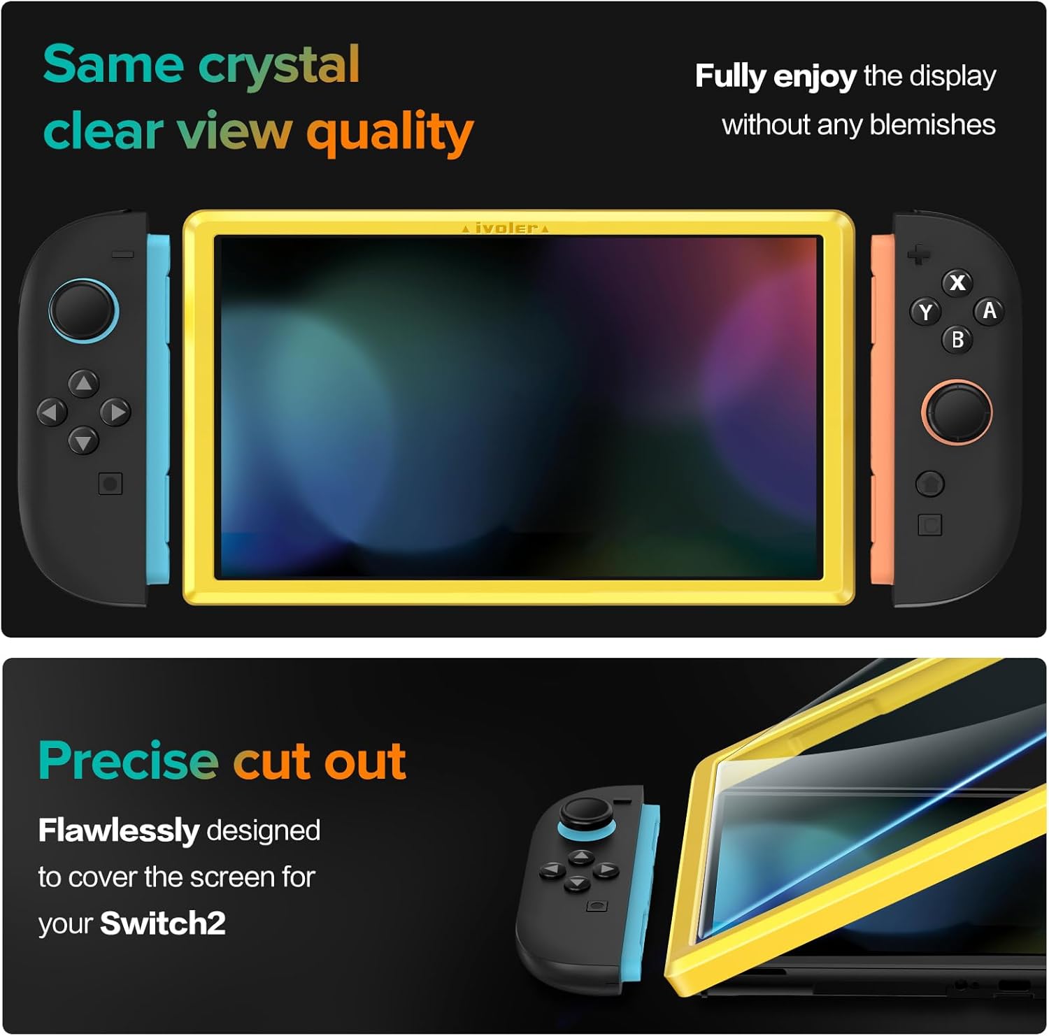 Thumbnail 3 de ivoler Tempered Glass for Nintendo Switch 2 7.9"