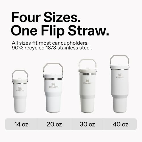 Detalle de STANLEY IceFlow 2.0 Flip Straw Tumbler, 30 oz, Pistachio