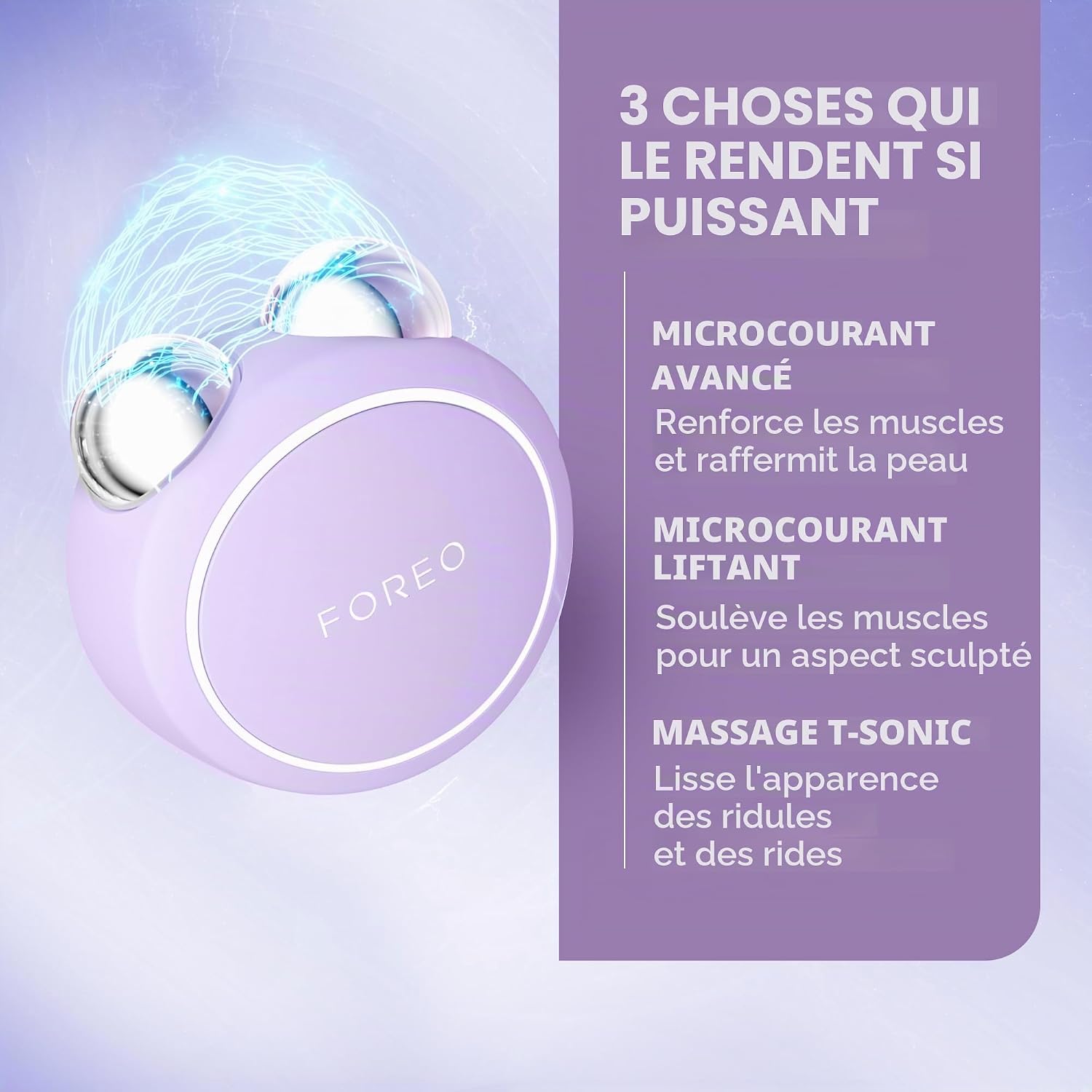 Thumbnail 2 de FOREO BEAR 2 go — appareil micro courants visage liftant et tonifiant de voyage