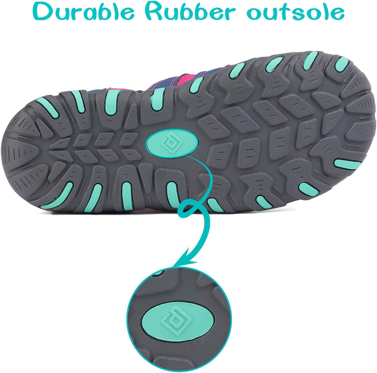 Thumbnail 6 de DREAM PAIRS Closed-Toe Outdoor Summer Sport Sandals for Kids (Toddler/Little/Big Kid)