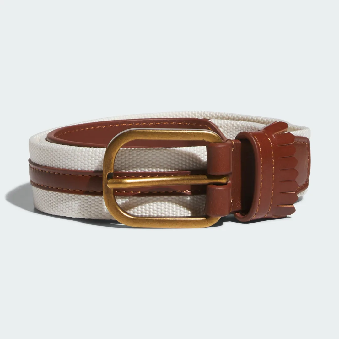 Cinturón Originals Golf Leather de Adidas – Blanco