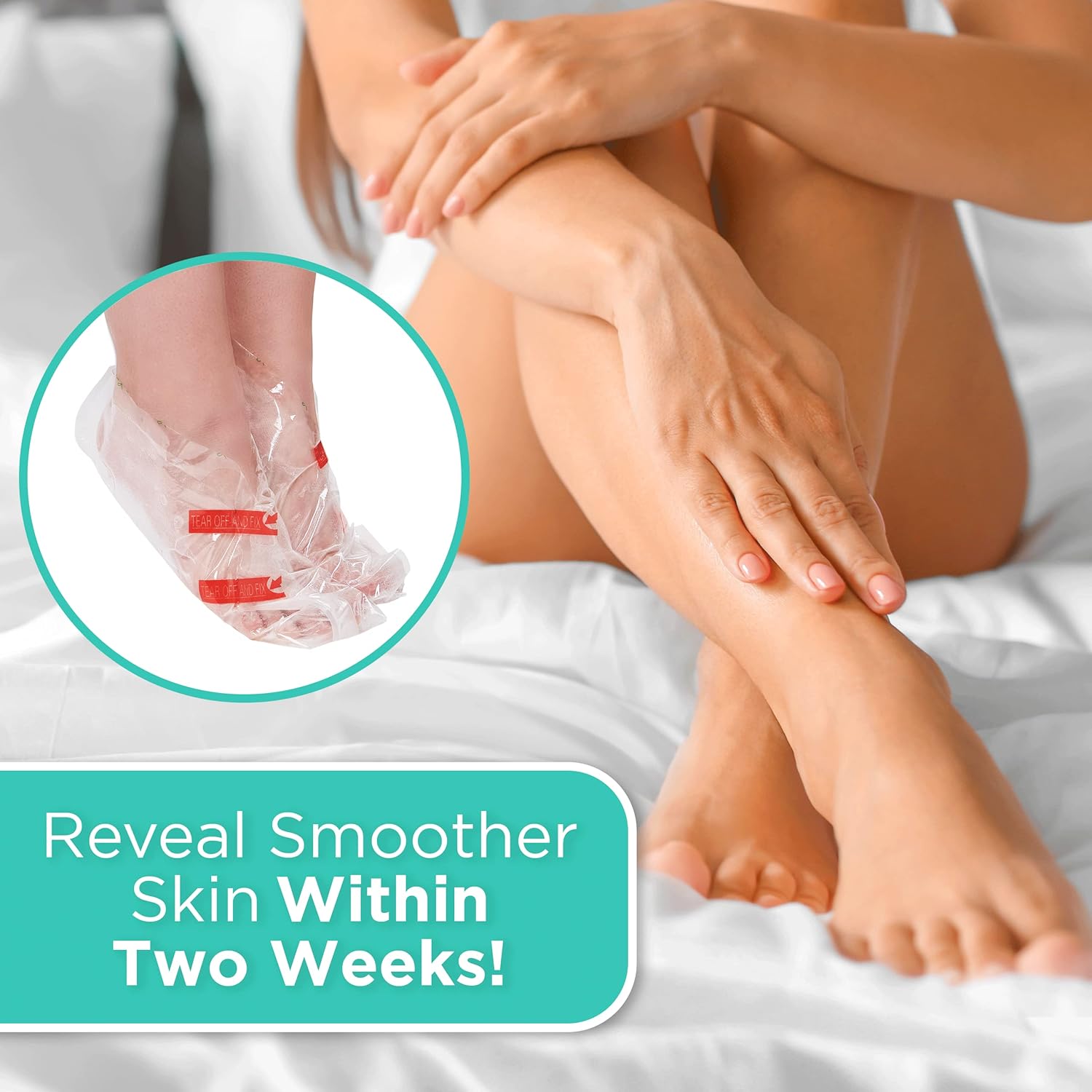 Thumbnail 3 de DERMORA Foot Peel Mask for Soft Feet