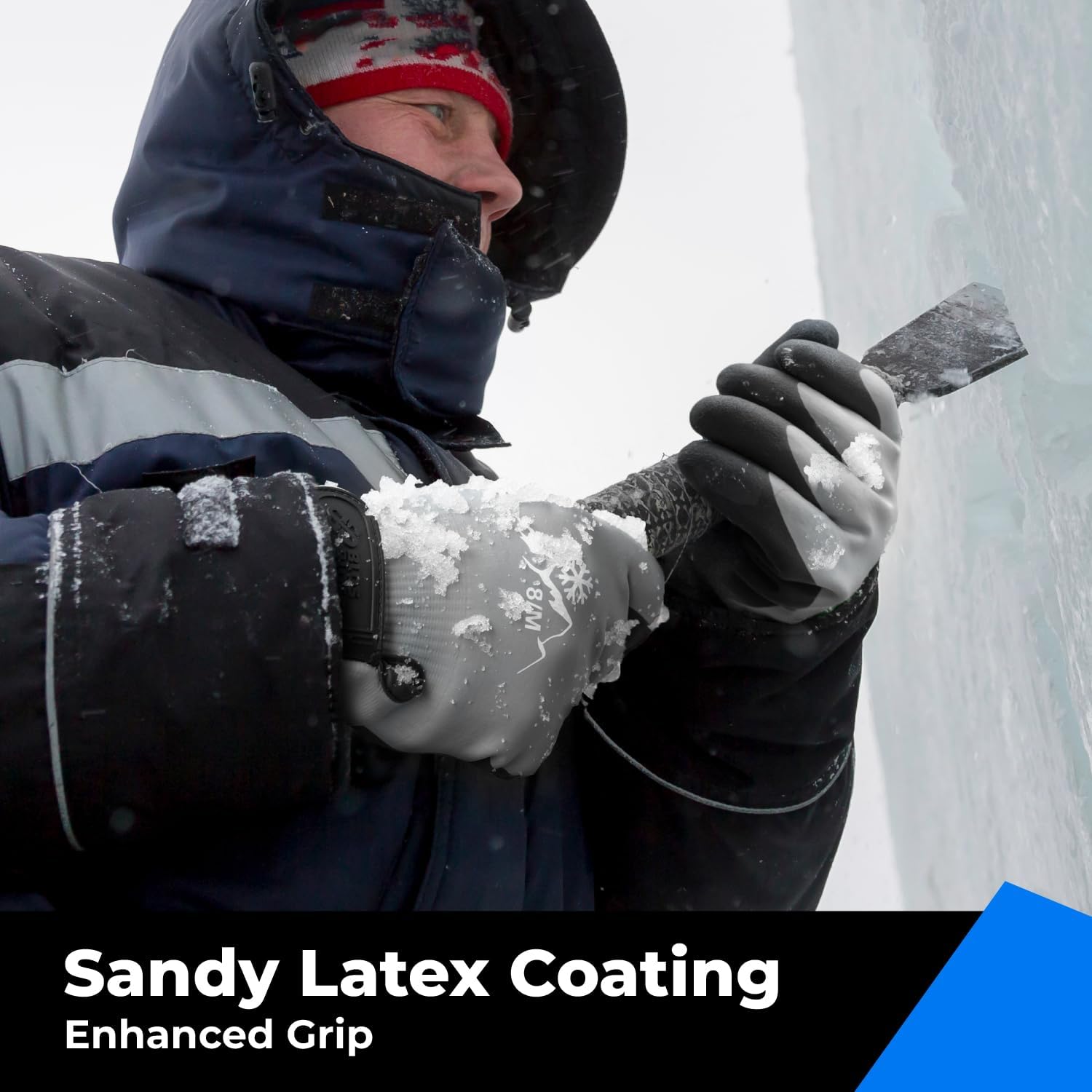 Thumbnail 3 de toolant 100% wasserdichte Arbeitshandschuhe für Herren und Damen – Thermohandschuhe 3 Paar ⌚