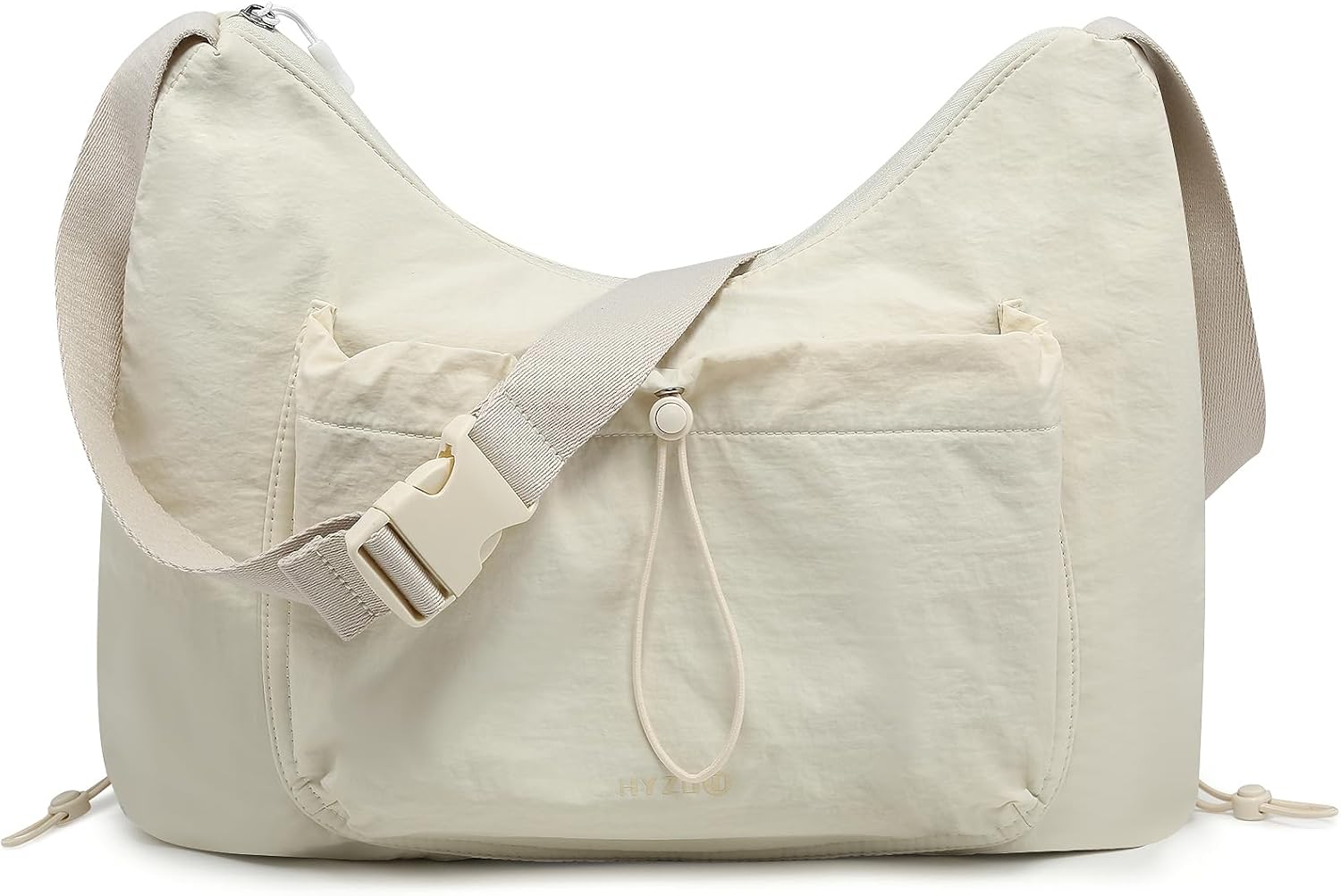 HYZUO Crescent Hobo Bag for Women: Large, Soft Puffy Crossbody with Adjustable Strap
