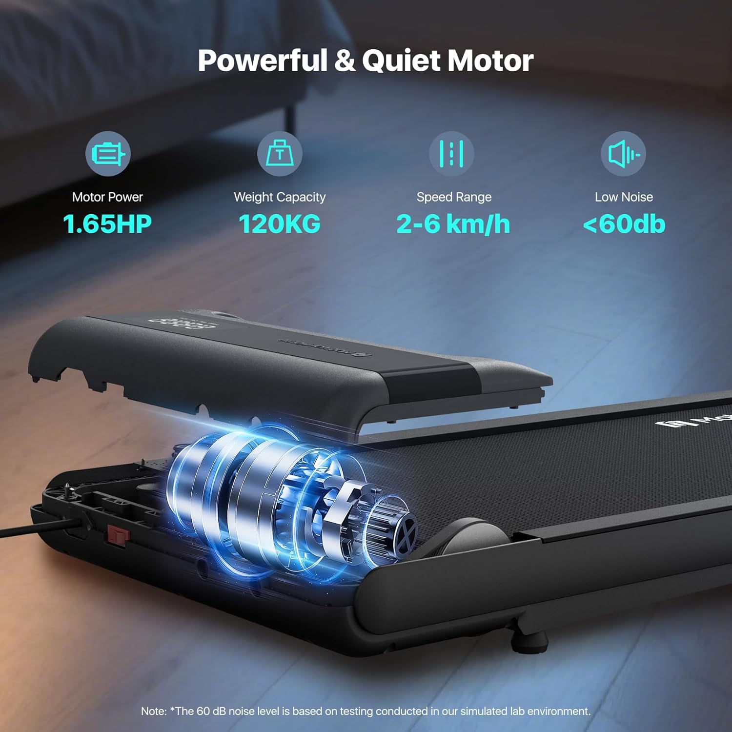 Thumbnail 5 de Mobvoi WalkingPad Smart AI Under-Desk Treadmill 6 km/h
