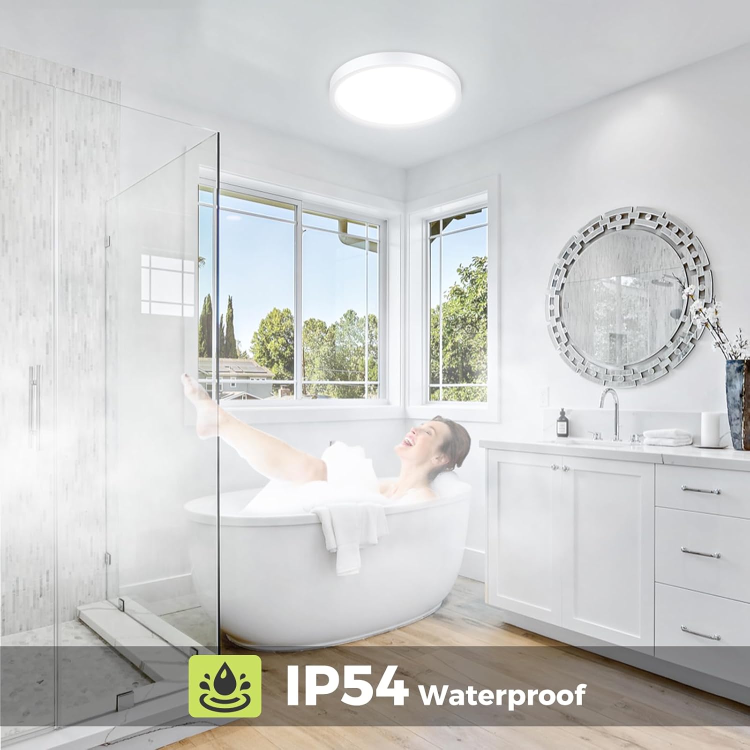 Thumbnail 4 de hepside Bathroom Light 3000K-6500K