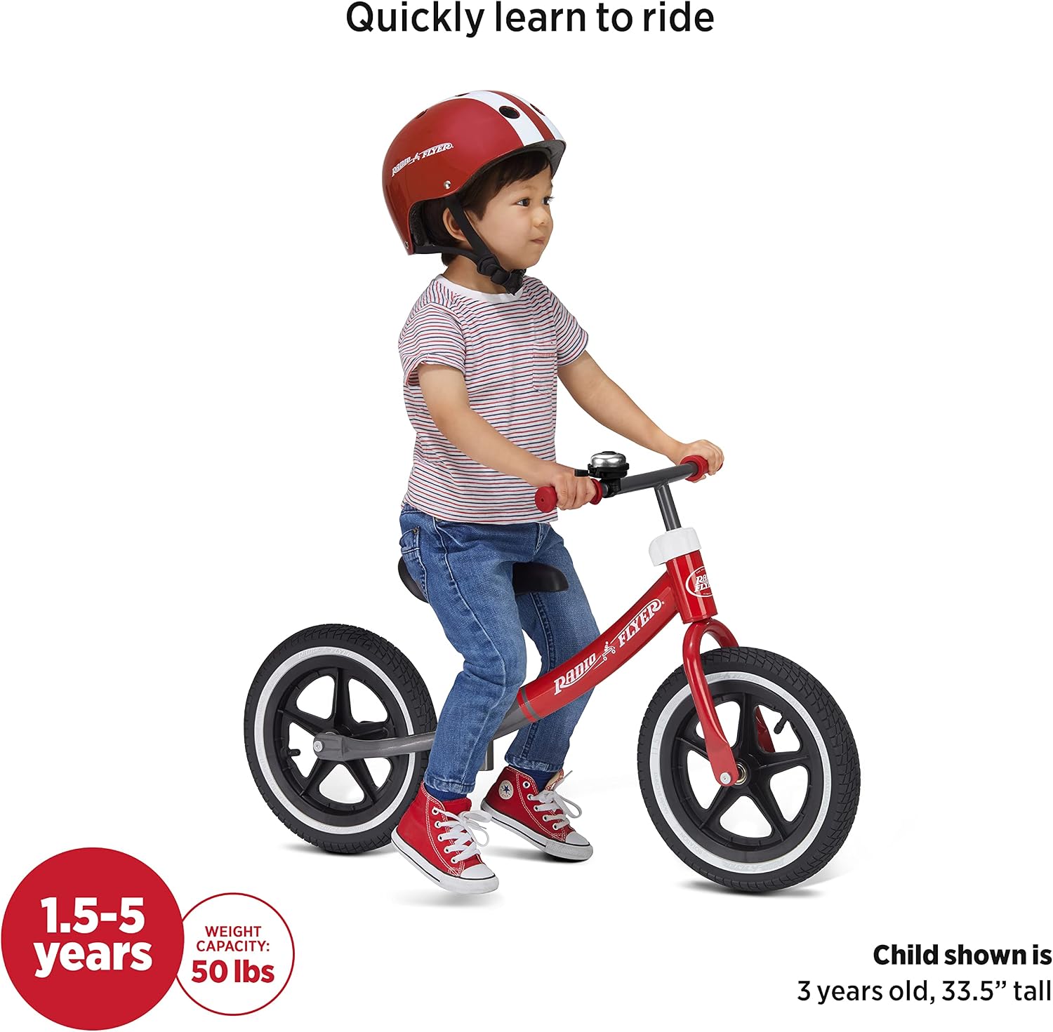 Detalle 2 de Radio Flyer Balance Bike 12-inch tyres