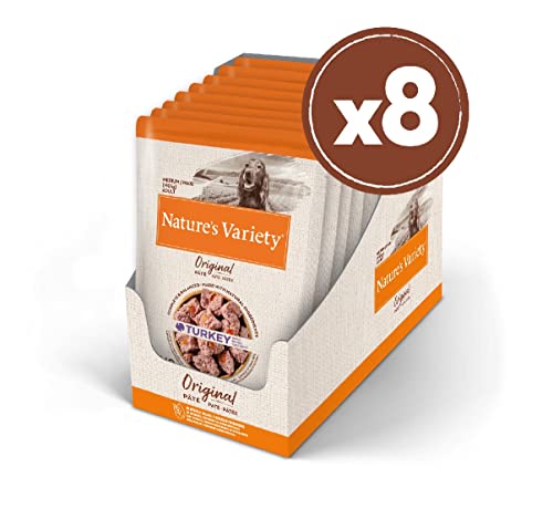 Detalle de Nature's Variety Original No Grain – Paté para perros adultos con pavo (sin cereales) 8 x 300 g