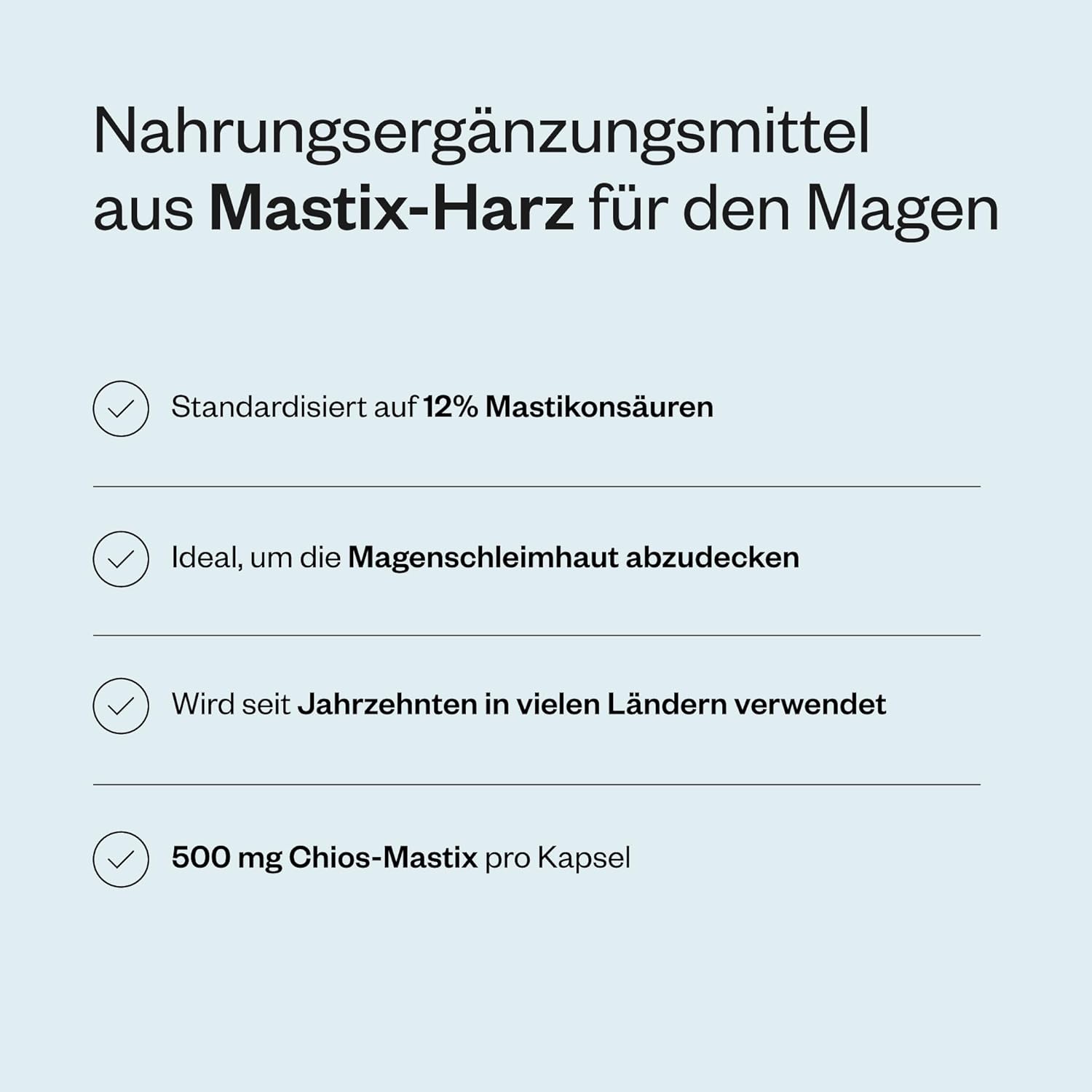 Thumbnail 3 de Mastic Gum (Mastix Gummi) Standardisierte Mastixharz-Kapseln – vegan, glutenfrei, vegetarisch