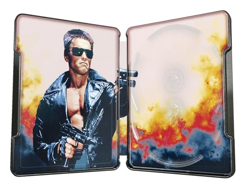 Detalle 2 de TERMINATOR Steelbook 4K UHD di WARNER BROS – doppio disco, stile e collezione