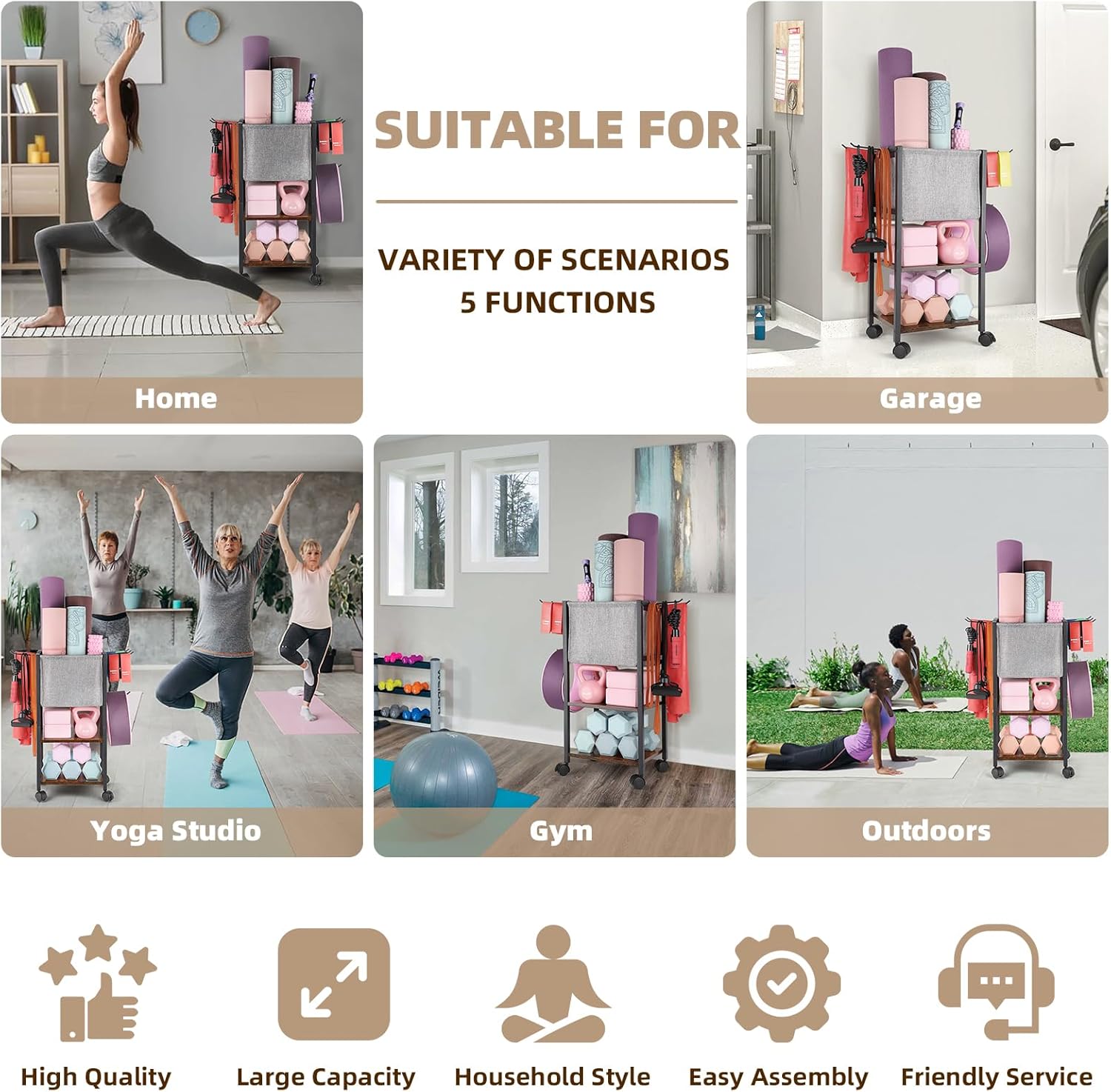 Detalle de Bikoney rack per palestra multifunzionale 45 kg