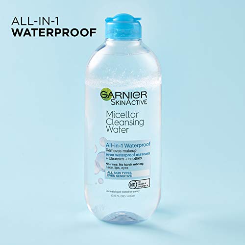 Thumbnail 7 de Garnier Micellar Water for Waterproof Makeup – Hydrating Cleanser & Remover for Sensitive Skin (400 mL)