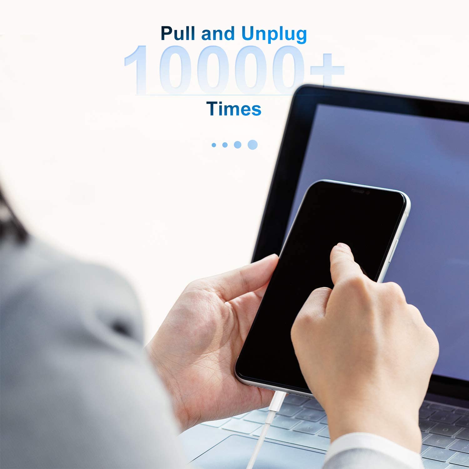 Thumbnail 1 de Apple Lightning to USB cable 2m MFi certified