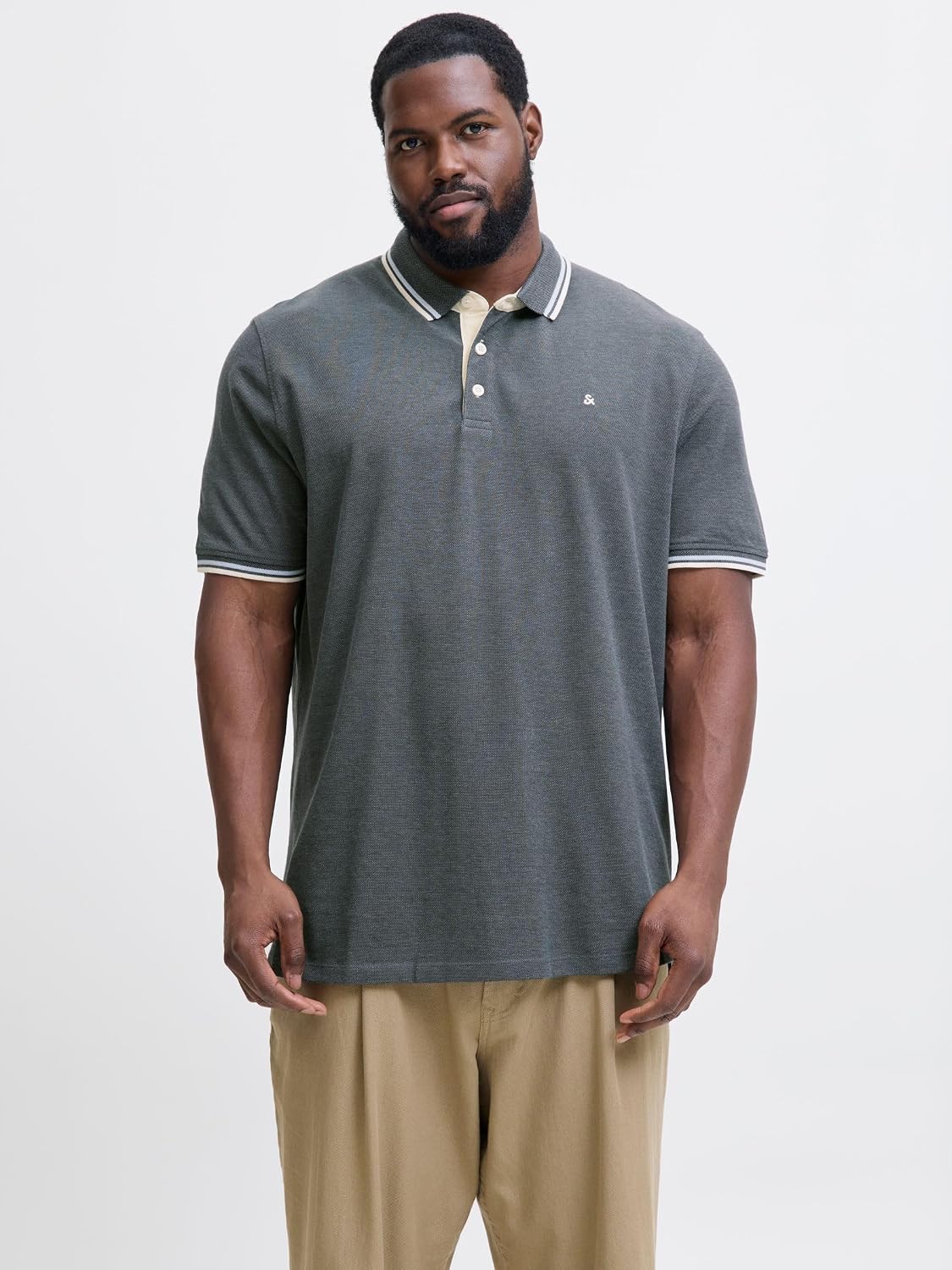Thumbnail 6 de JACK & JONES Jjepaulos Herren Polohemd aus Piqué – 1er Pack