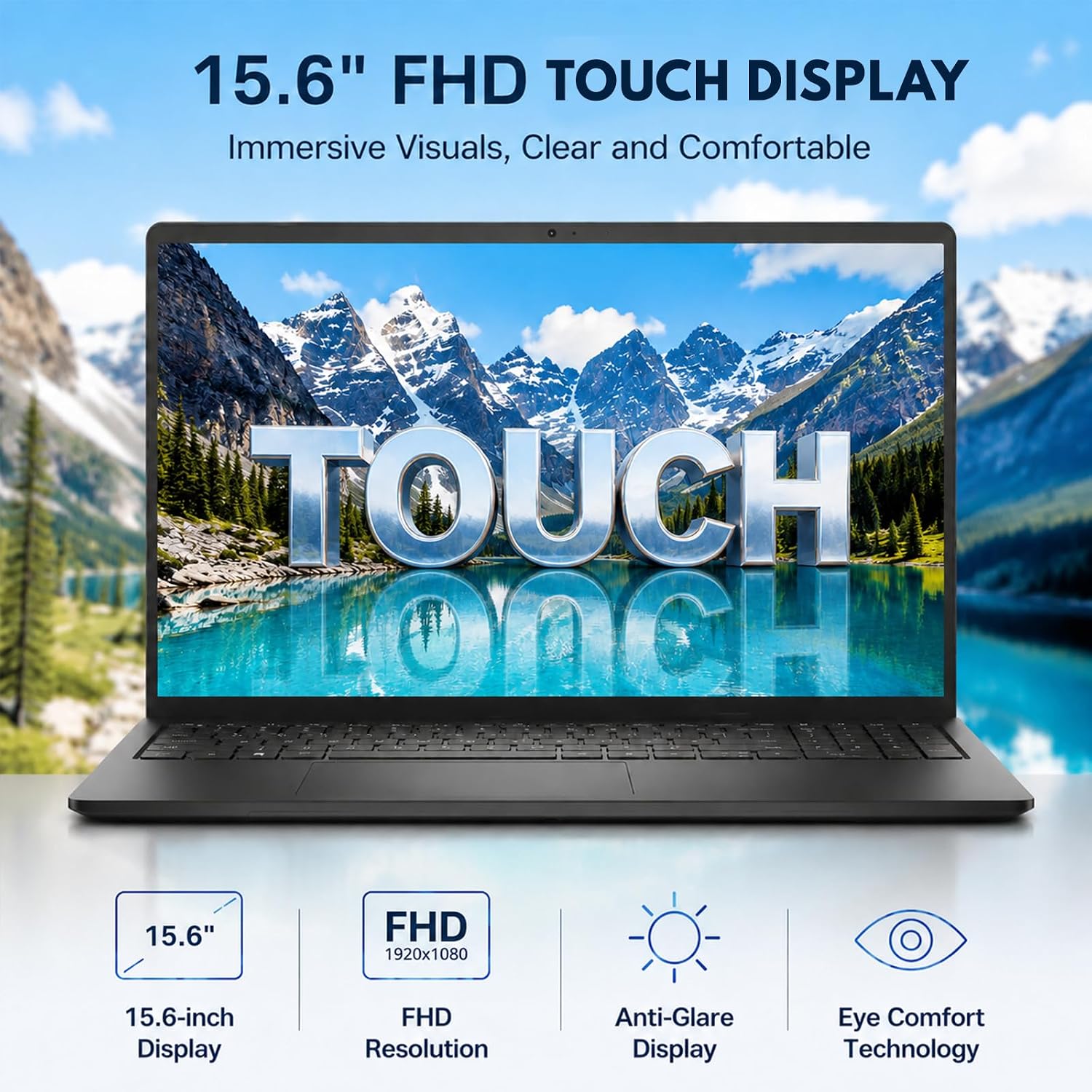 Detalle 2 de Dell touchscreen laptop with 1TB SSD