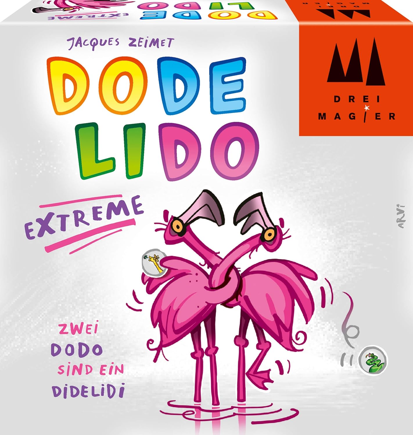 Schmidt Spiele Dodelido Extreme – Drei Magier Kartenspiel (bunt)