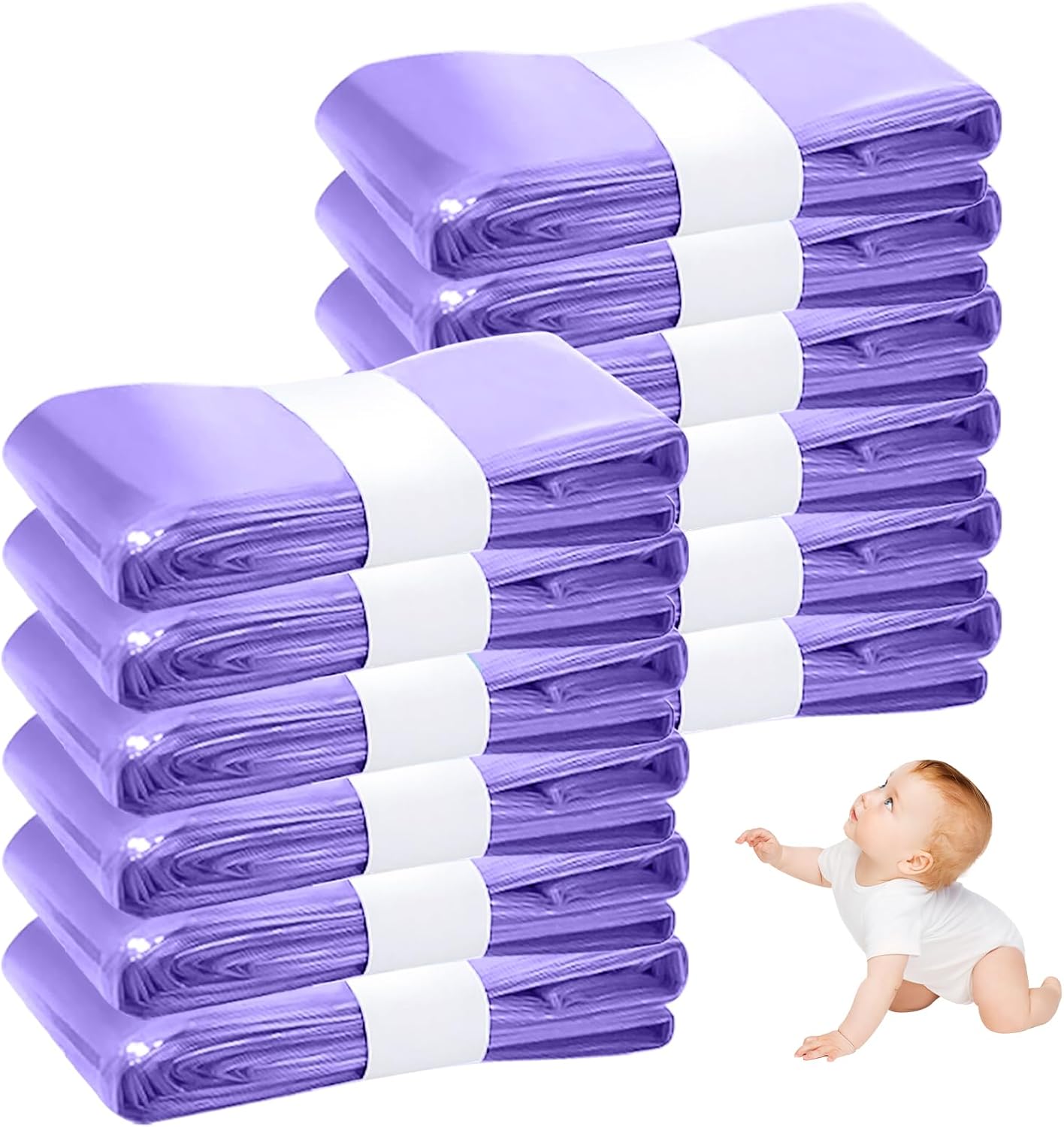 Thumbnail 6 de vacvad 4.5m Nappy Bin Refills 12-pack