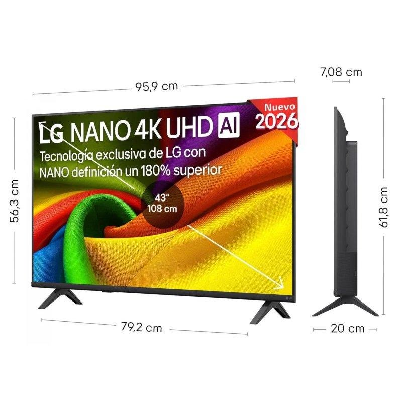 Detalle 2 de TV LG NanoCell 4K UHD 43NU8E0B3LA (43"): compacta, inteligente y con HDR10