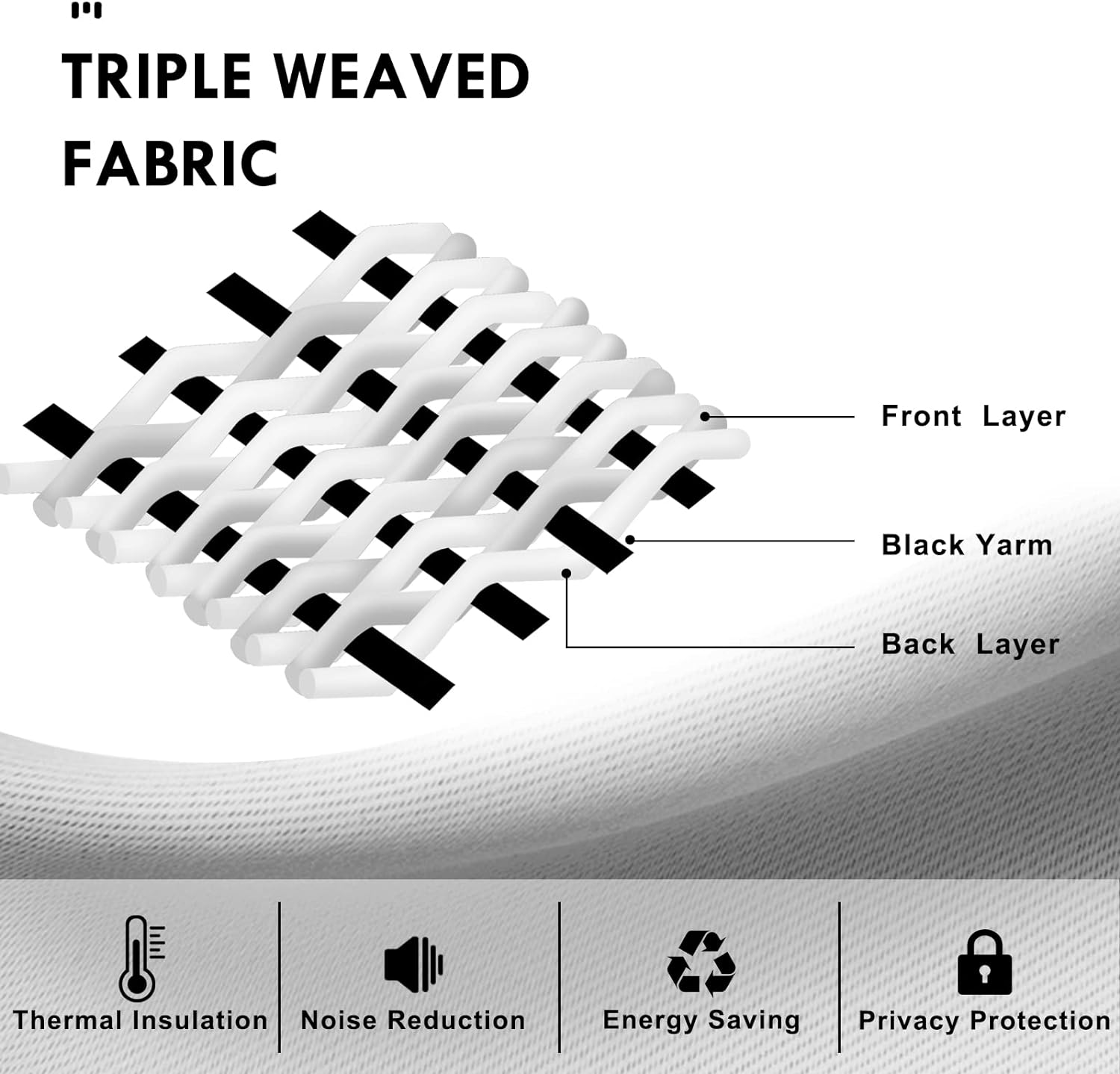 Thumbnail 4 de DWCN Brown Room Darkening Blackout Curtains (42x72 inch), Set of 2