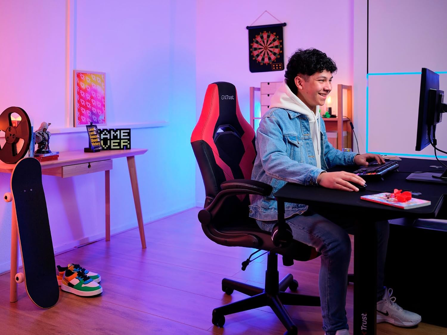 Detalle 2 de GXTrust 1703 Yezz Sedia Gaming 140 kg