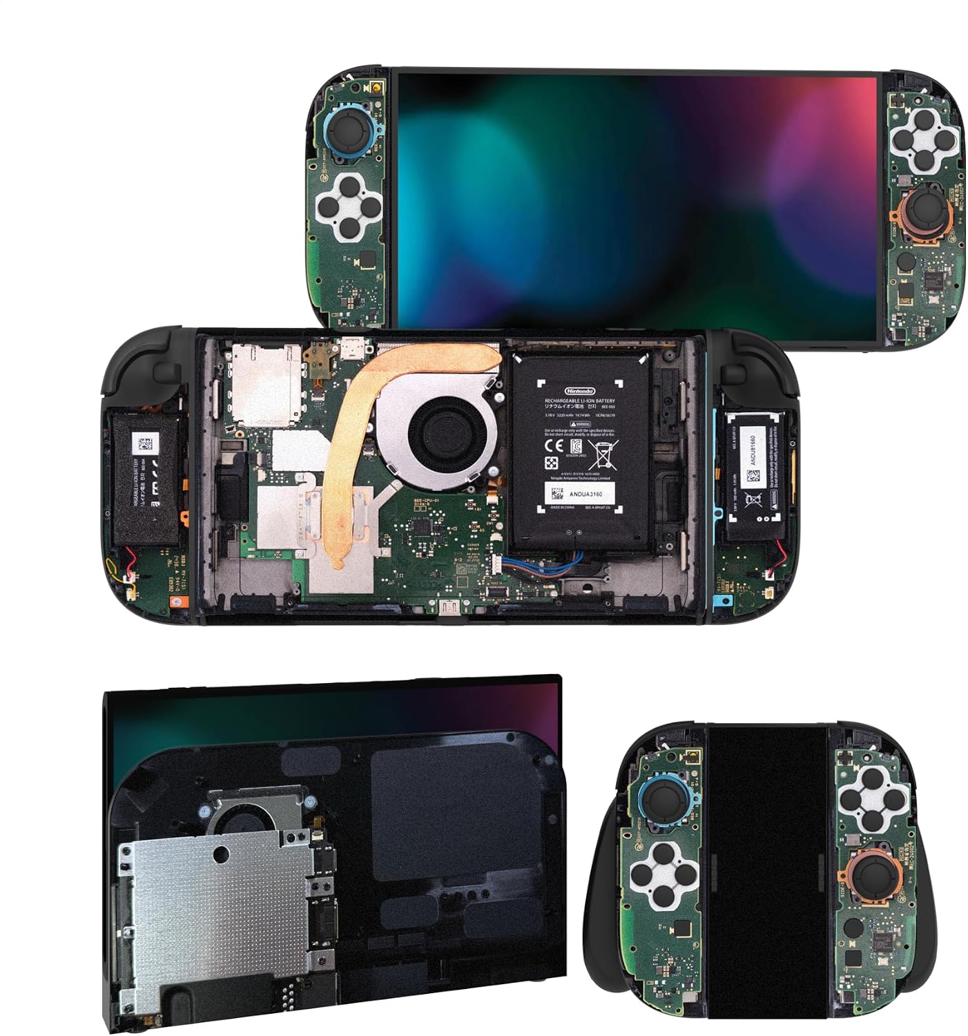 Detalle de Playvital Switch 2 protection skins set