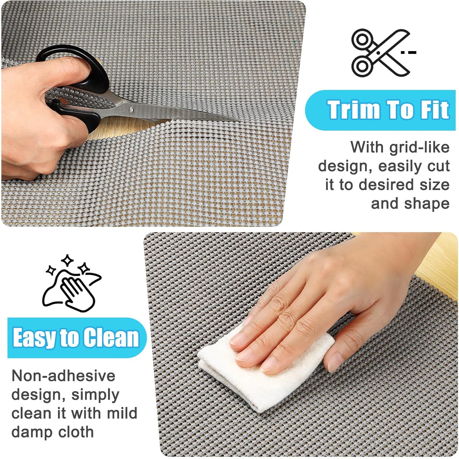 Thumbnail 4 de Songrey non-slip drawer liner 12 in x 20 ft