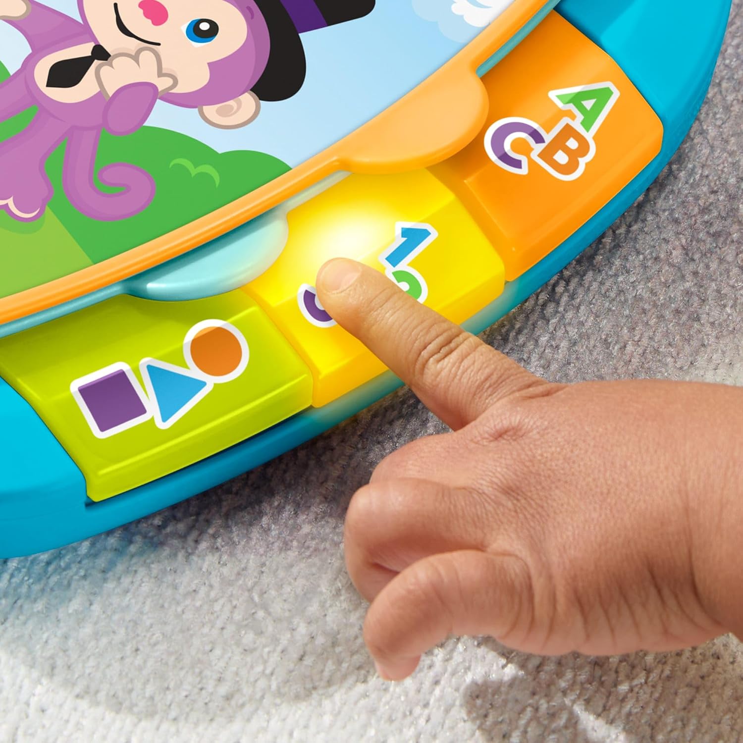 Detalle 2 de Fisher-Price Comptines JMC51, jouet musical 6 mois