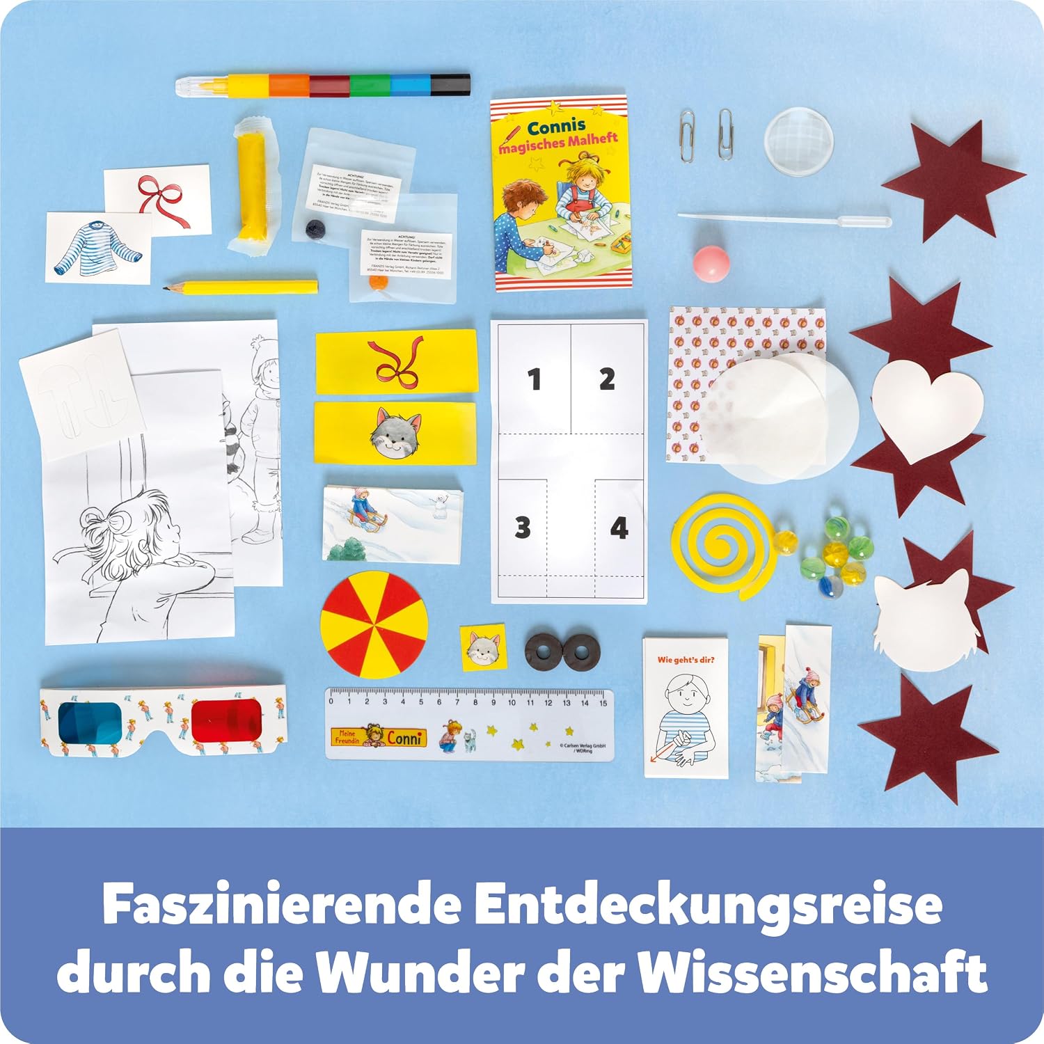 Thumbnail 2 de FRANZIS 67207 „Meine Freundin Conni“ Adventskalender – 24 Experimente für Kinder ab 5 Jahren